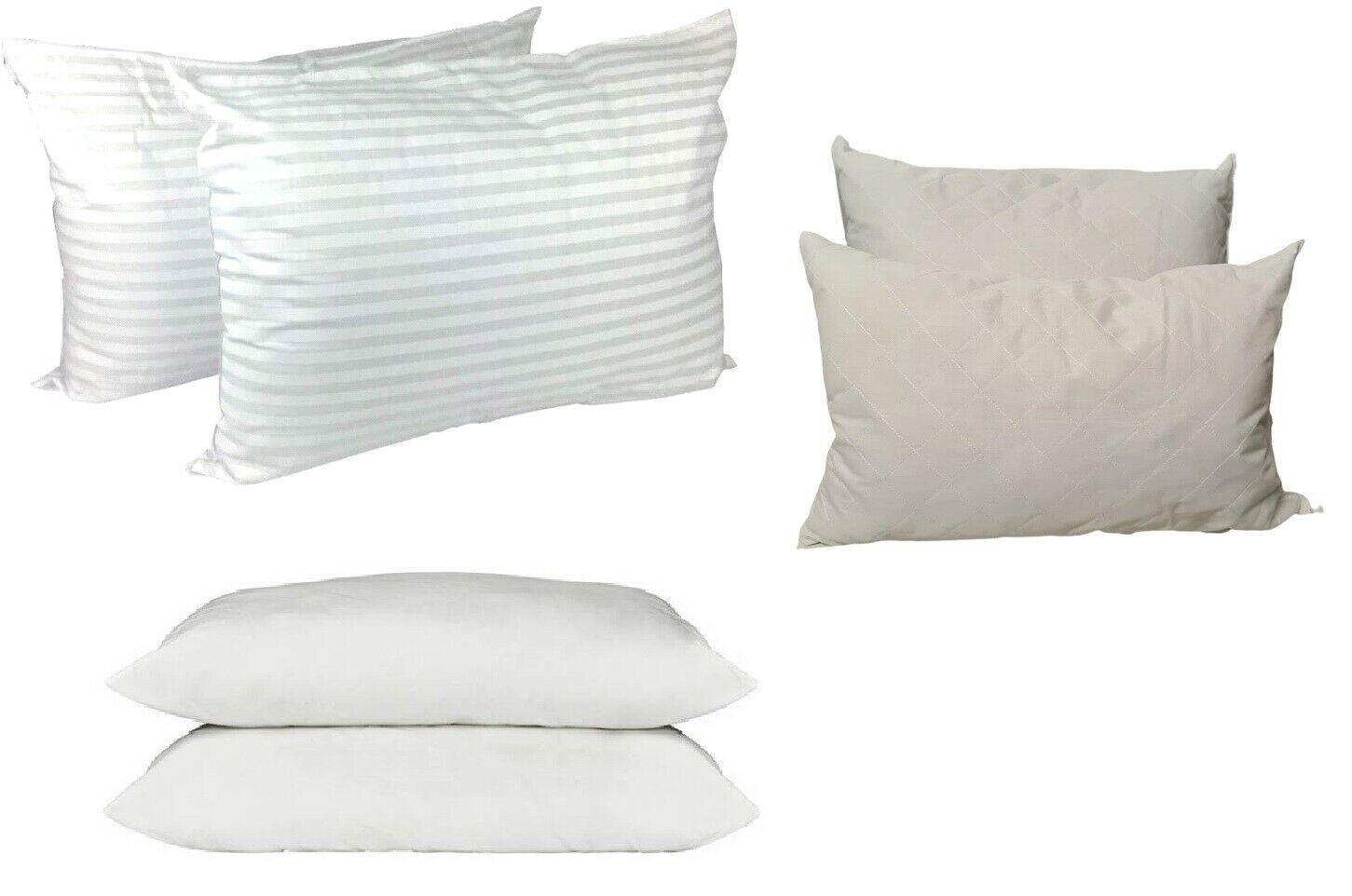 Duvets & Pillows Supersoft Washable Pair of Firm Pillows
