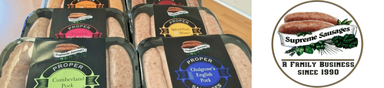 Meat delivered by Supreme Sausages