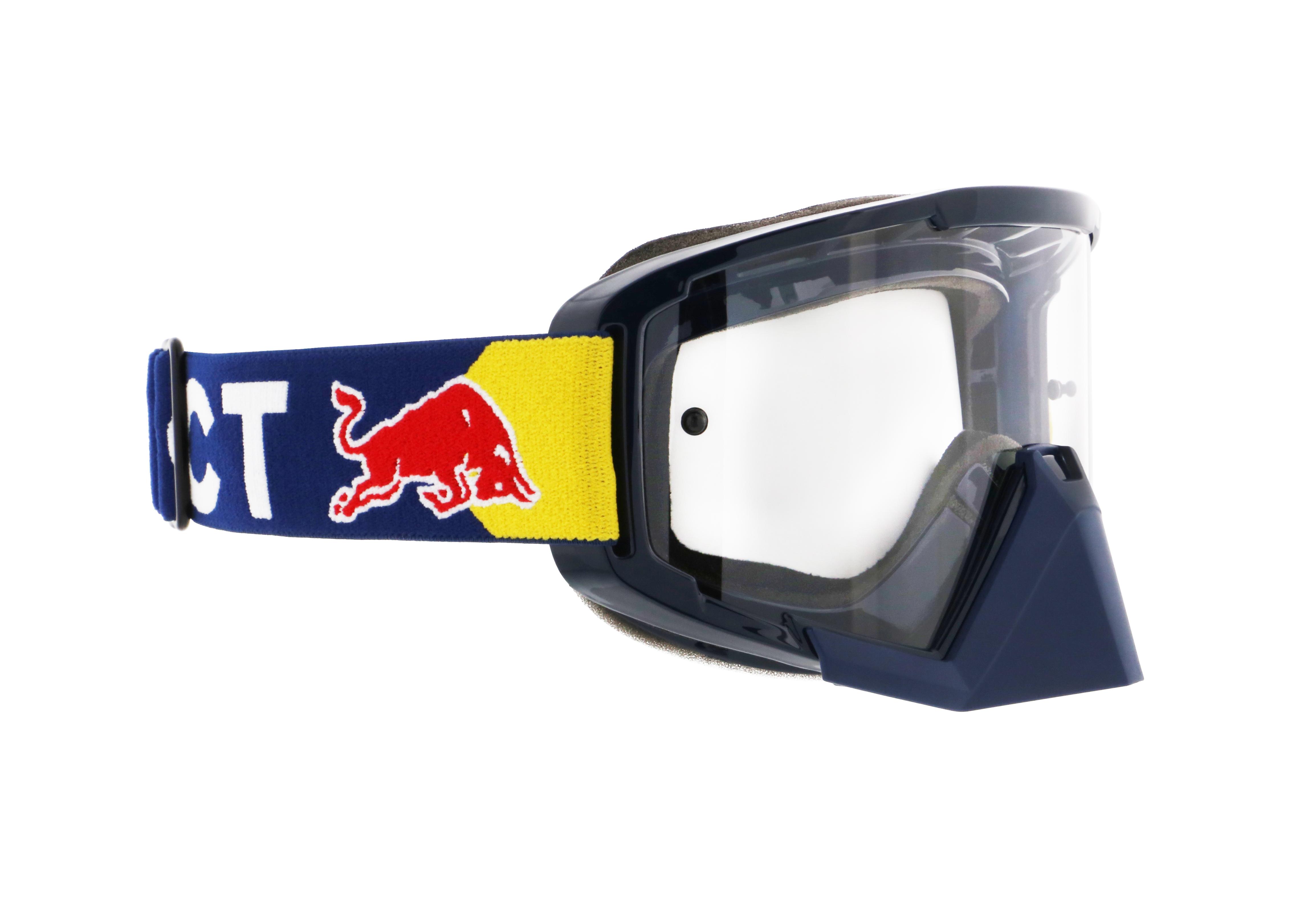 RedBull Spect Masque Motocross et VTT WHIP 002 Black Clear Flash - WHIP 002  - Ski Goggles - IceOptic