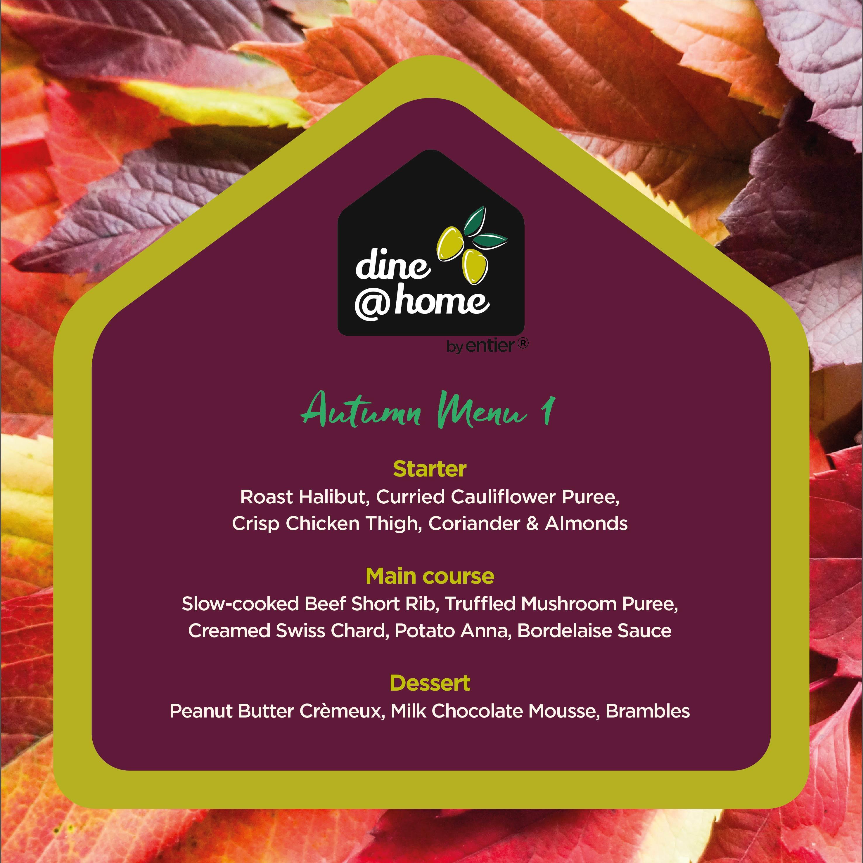 dine@home Autumn menu 1