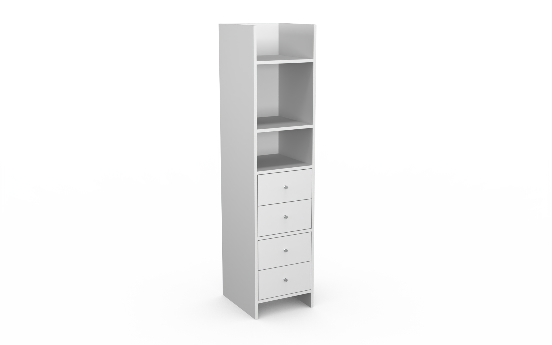 Tall Shelf & 4 Drawer Unit Signature
