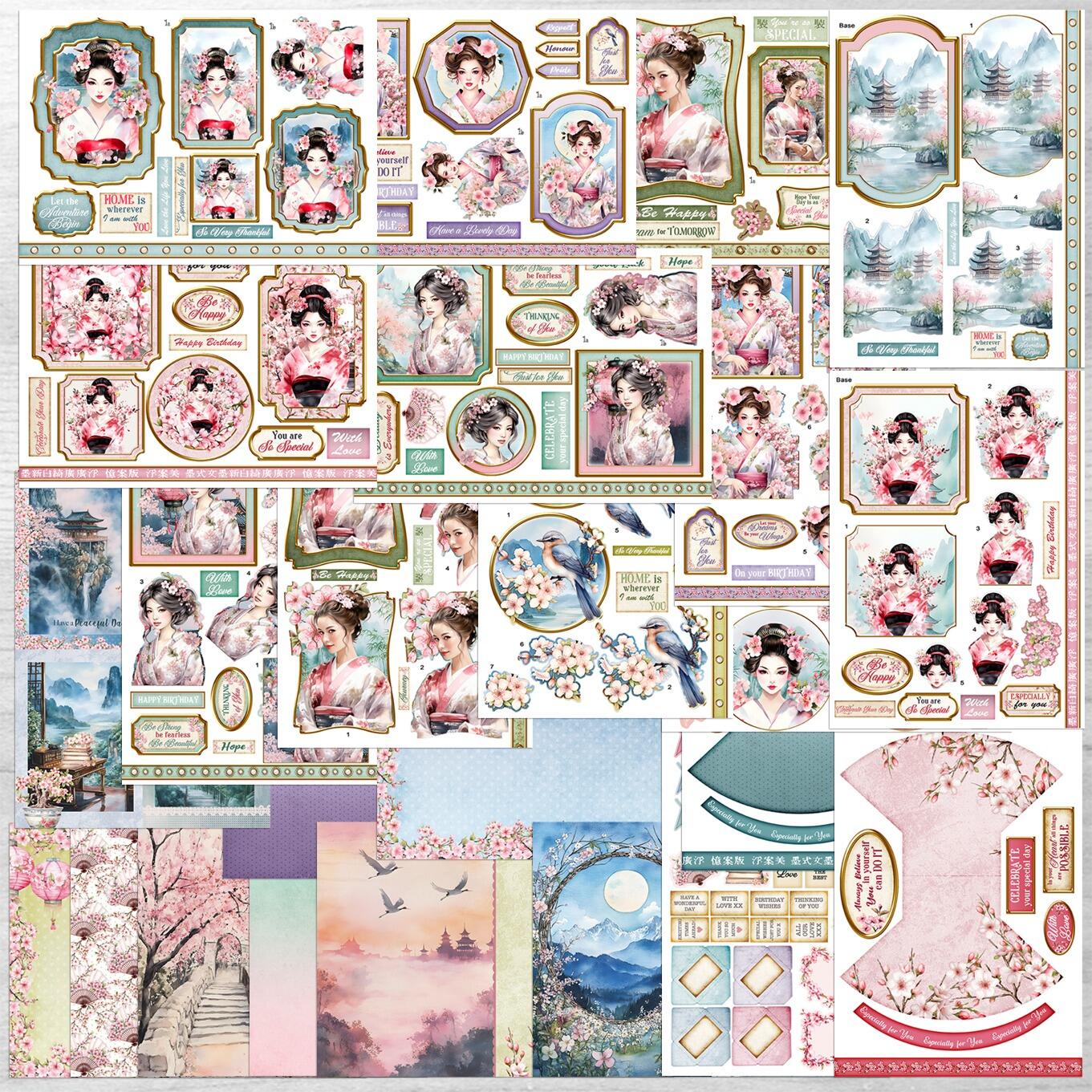CCW30 Oriental Dreams Cardmaking Kit