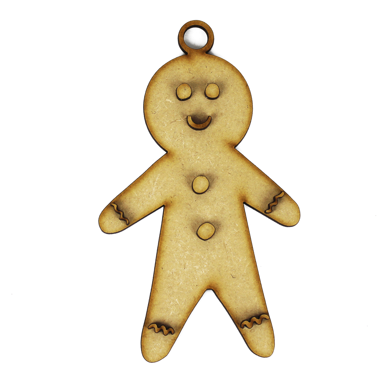 MDF Christmas - Gingerbread Man Tree Decoration