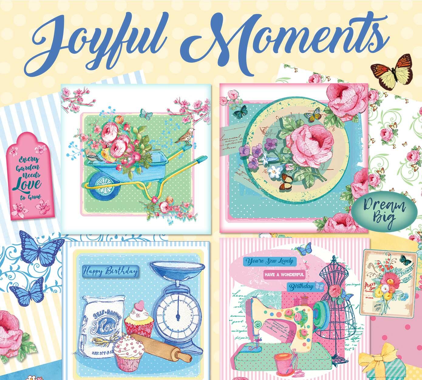 Joyful Moments Papercrafting Collection Cd Usb Fb2361