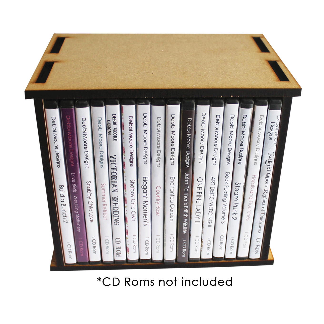 MDF Storage - Stackable CD Storage