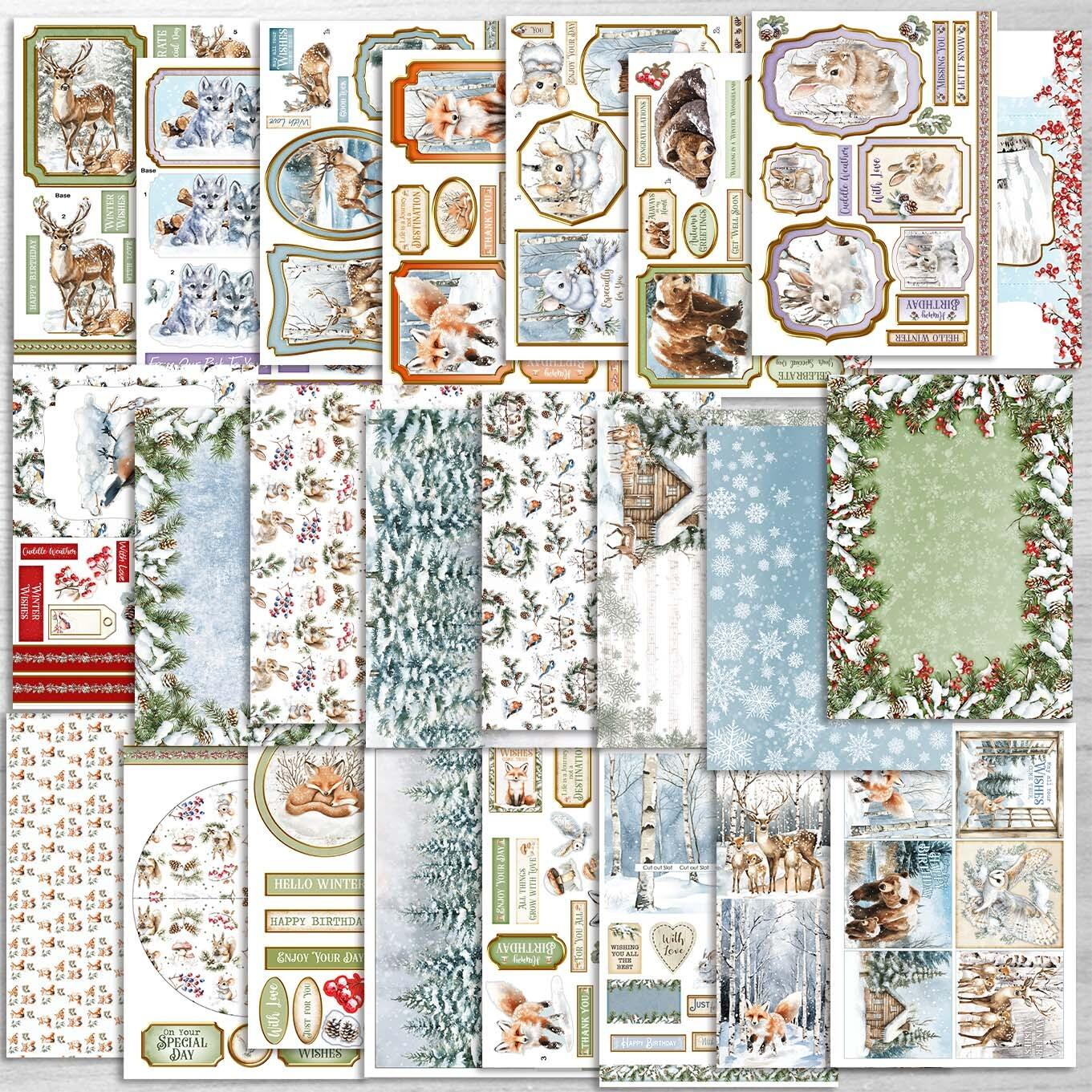CU2604 Winter Woodland Cardmaking Kit with Forever Code