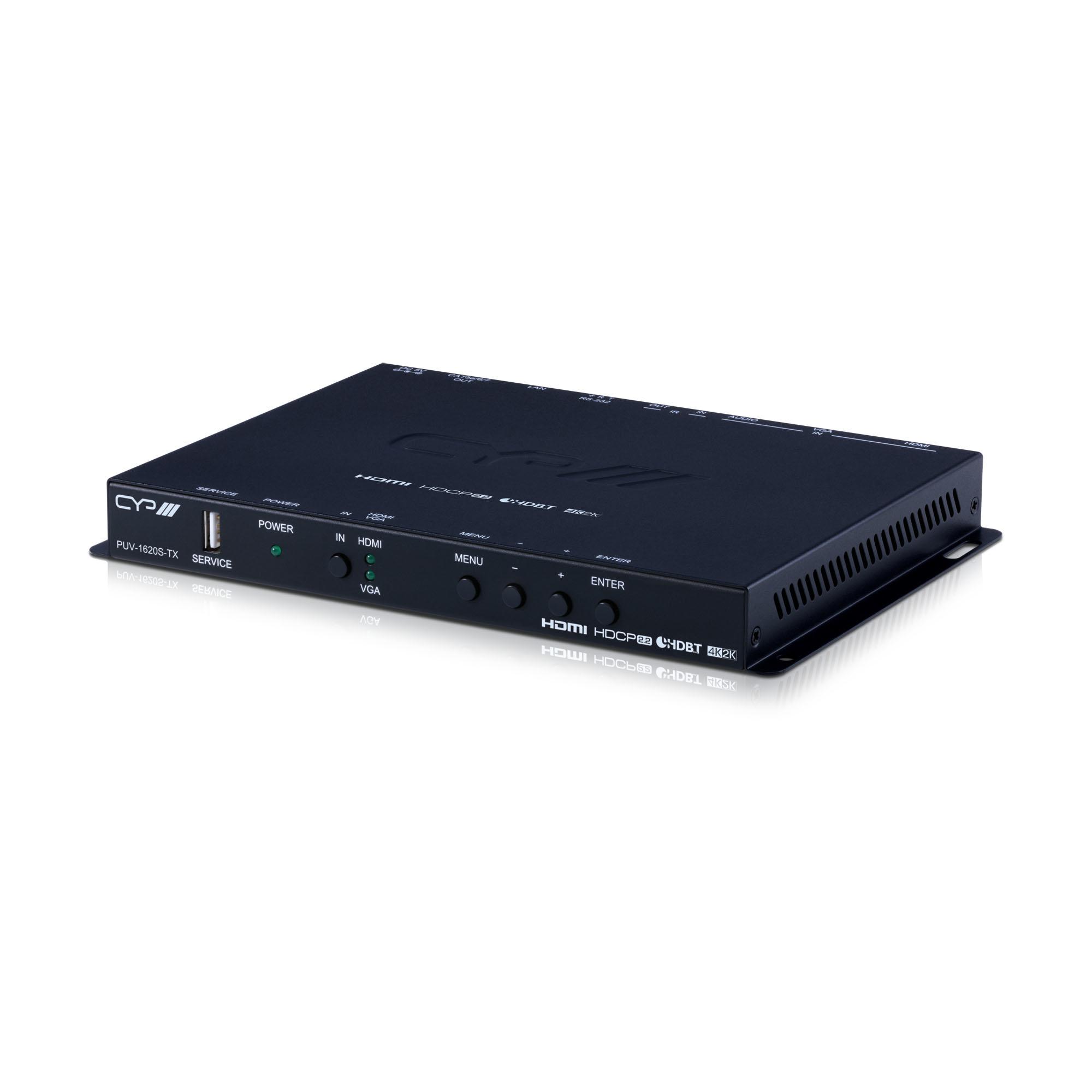 PUV-1620S-TX 4K UHD HDMI/VGA HDBaseT™ Scaler Transmitter