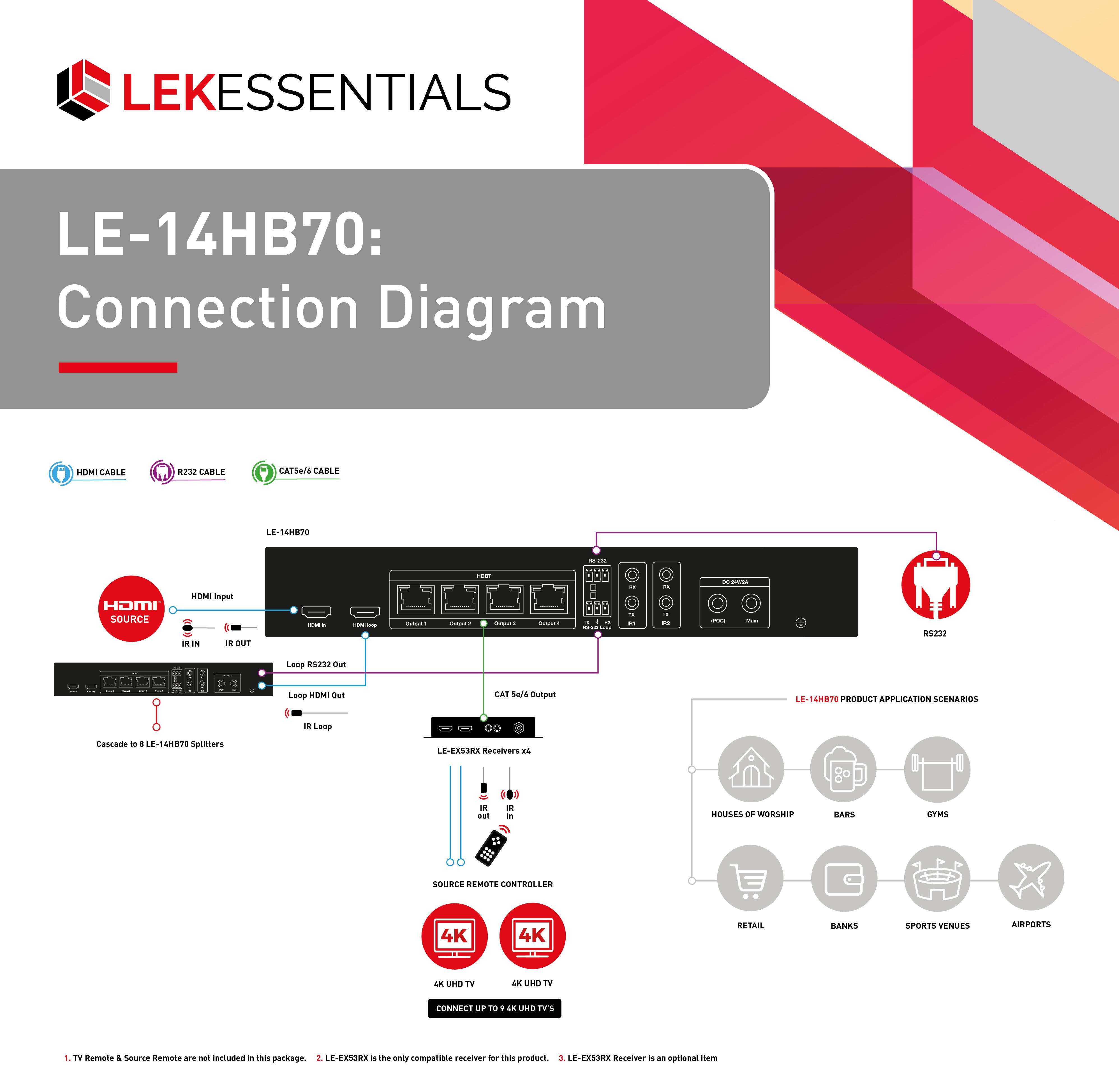 LE-14HB70 Connection Diagram