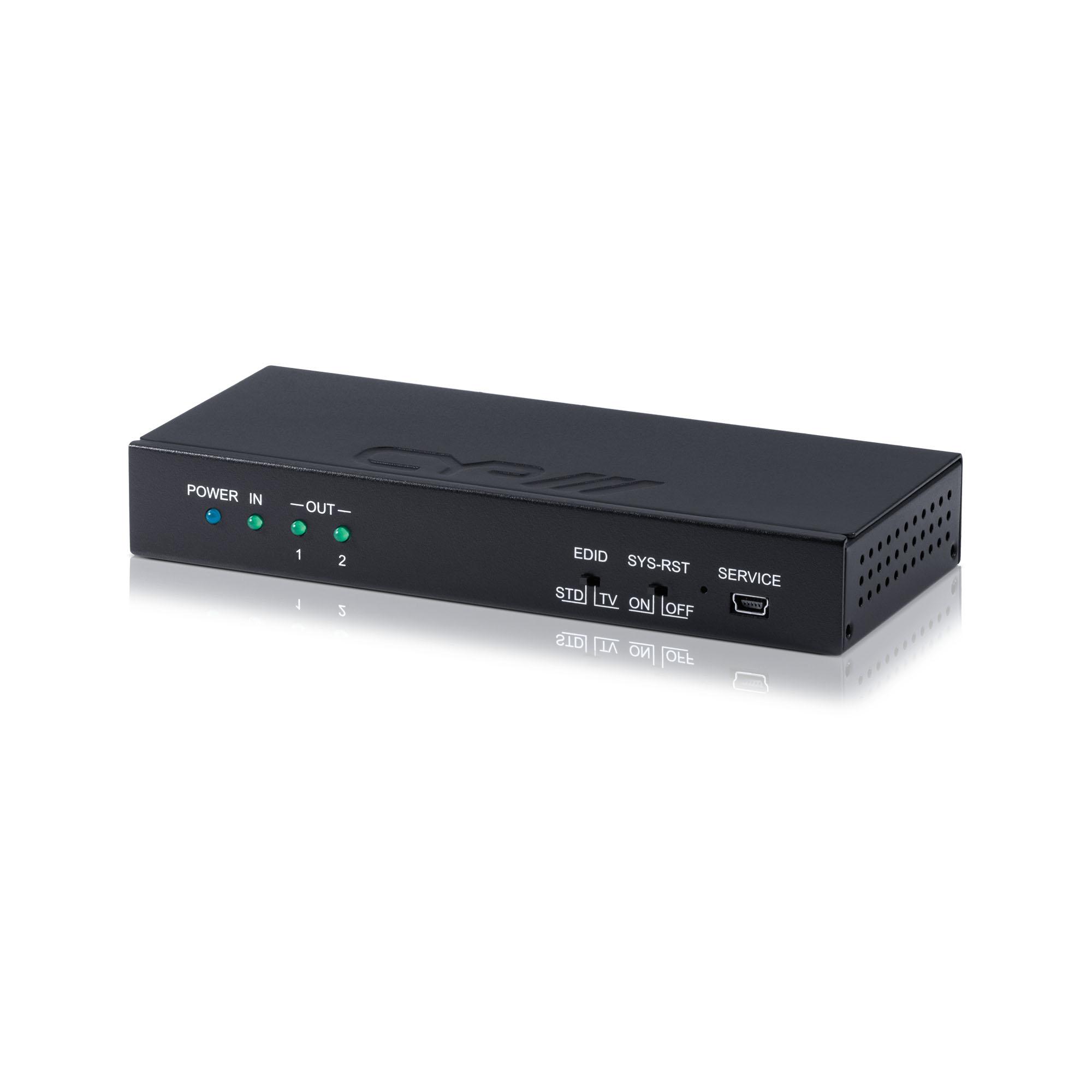 QU-12S 1 to 2 HDMI Distribution Amplifier