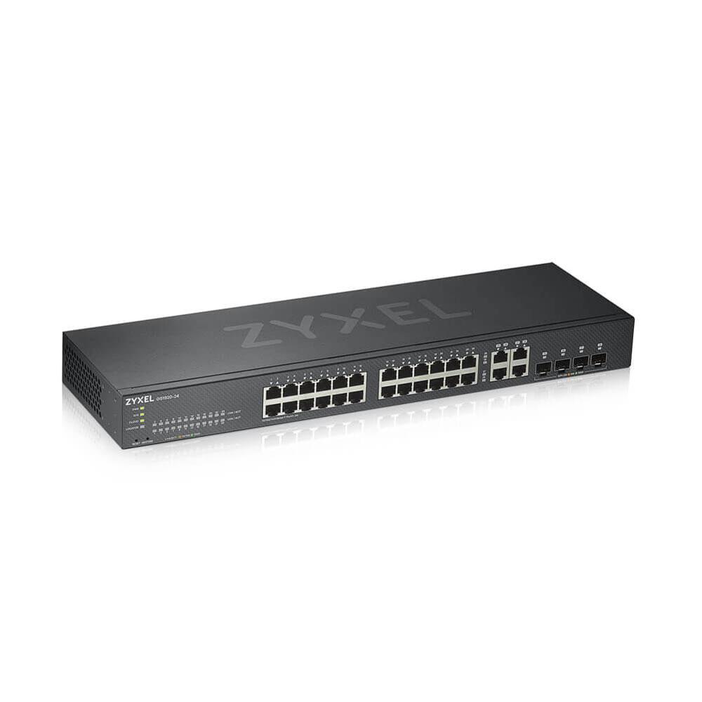 ZY-GS1920-24v2 Zyxel 24-port GbE Smart Managed Switch (not stackable)