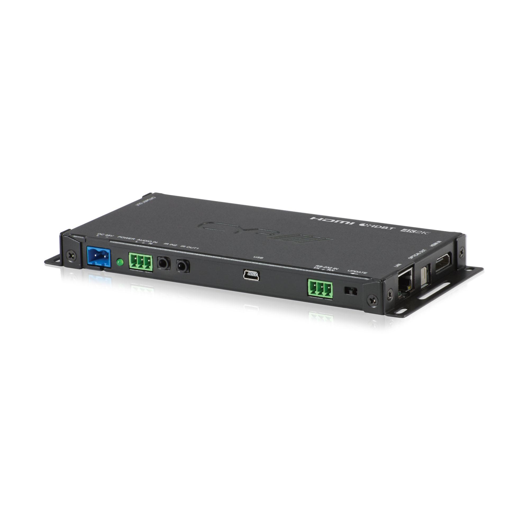 PUV-2010TX 100m HDBaseT™ 2.0 Slimline Transmitter (4K, HDCP2.2, PoH, LAN, OAR, USB)