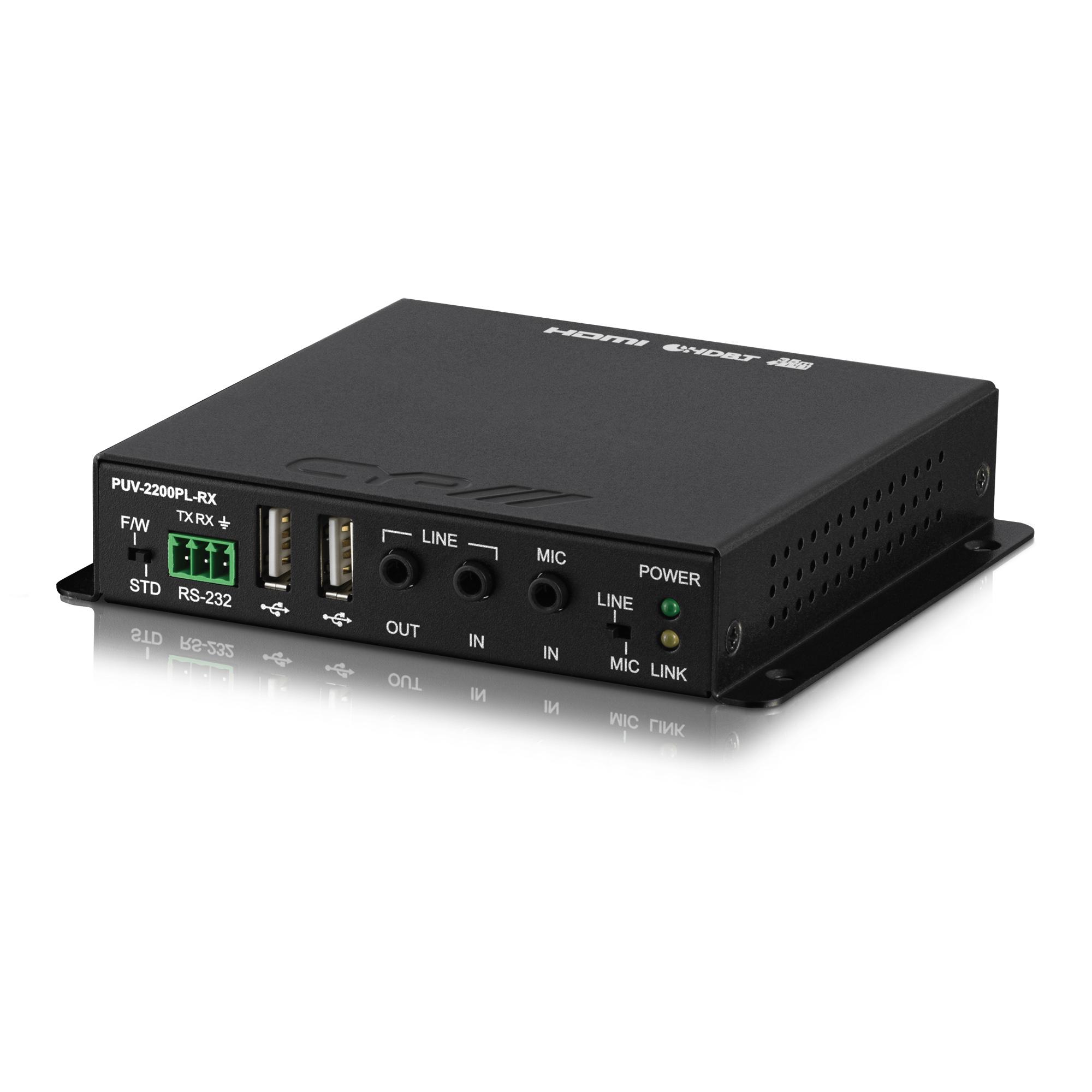PUV-2200PL-RX UHD HDMI/USB to HDBaseT Receiver (VS210RX)