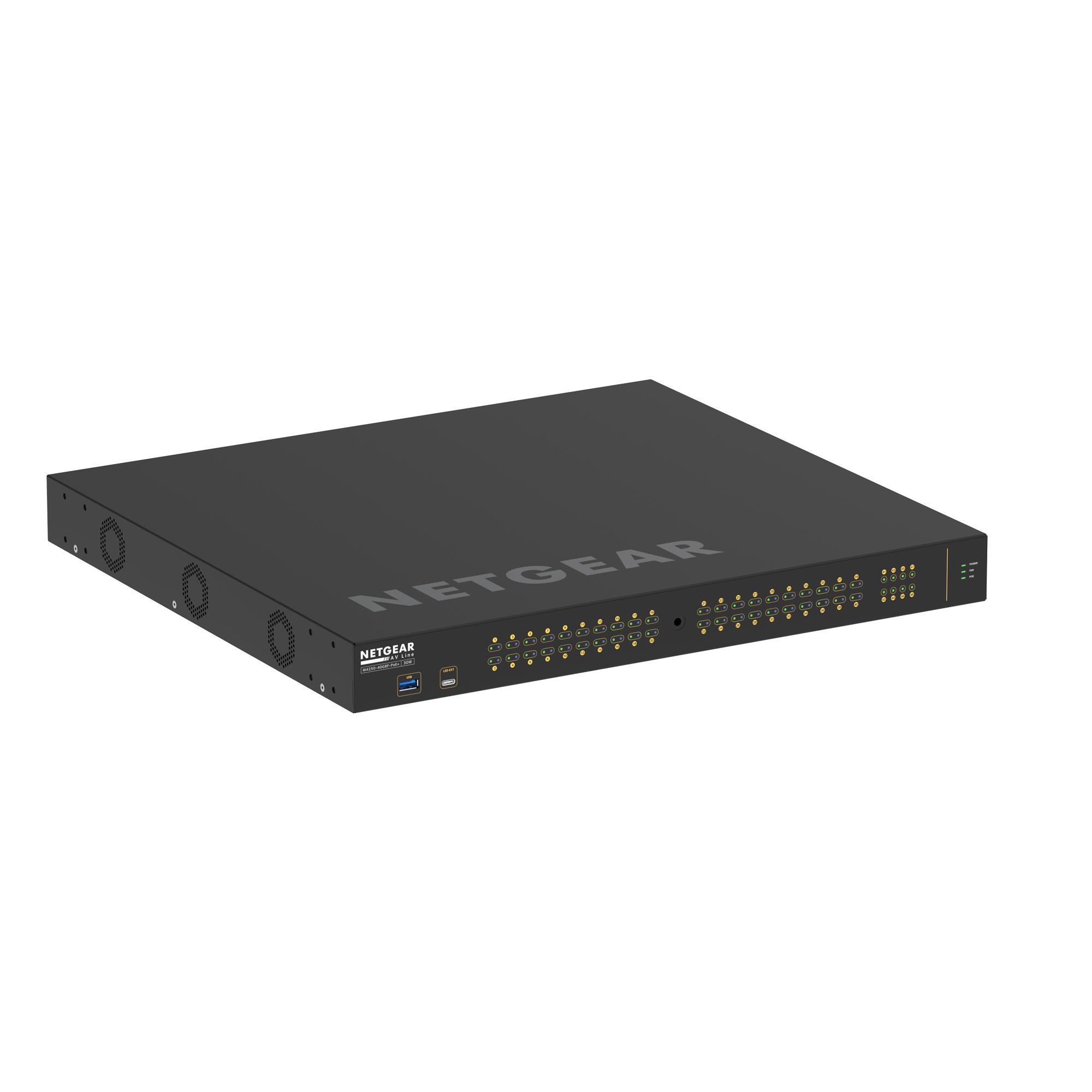 NG-M4250-40G8FP 40x1G PoE+ 480W and 8xSFP Managed Switch