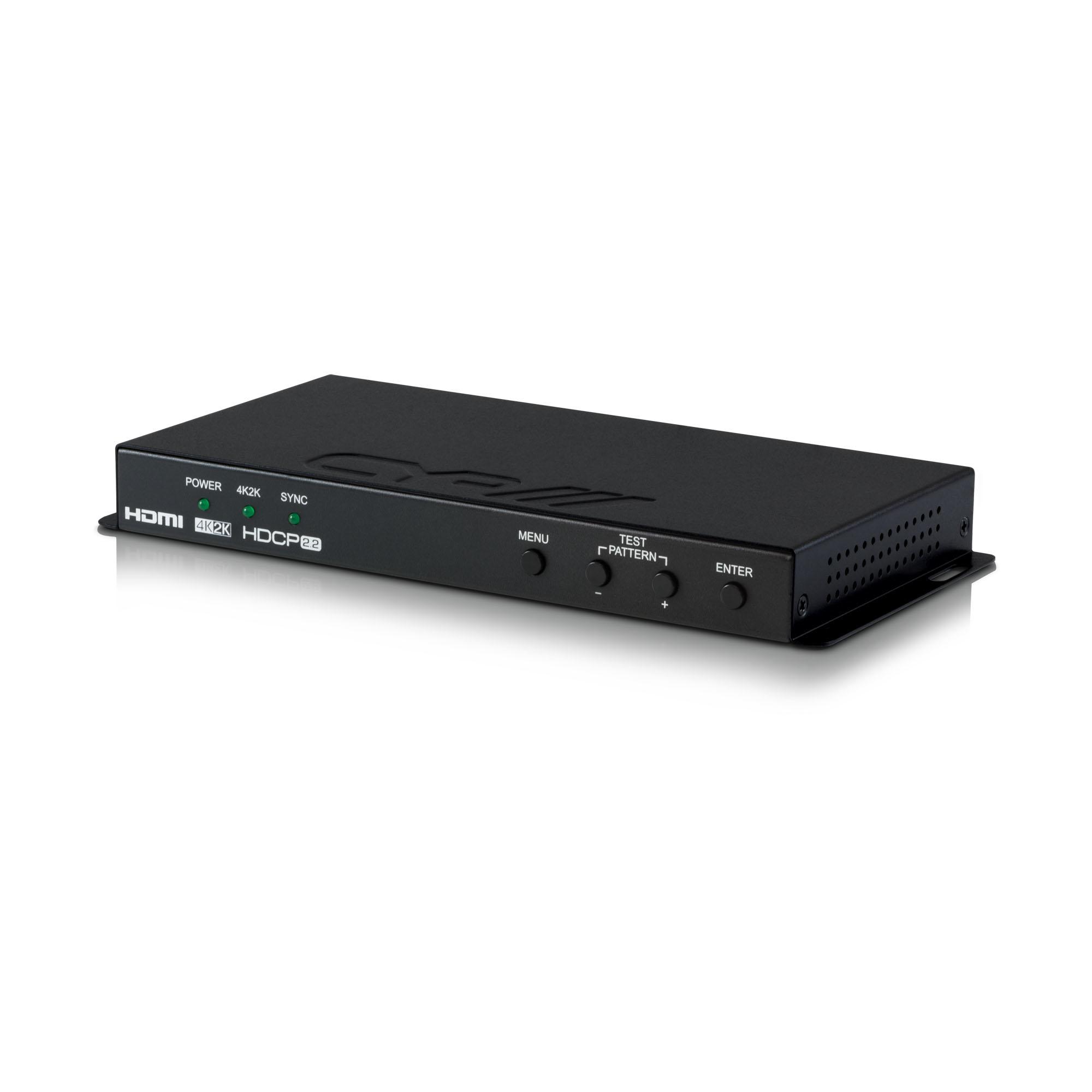 SY-4KS-4K22 HDMI 4K Scaler with Dual outputs & HDCP Converter Audio De-embedding (4K, HDCP2.2, HDMI2.0)
