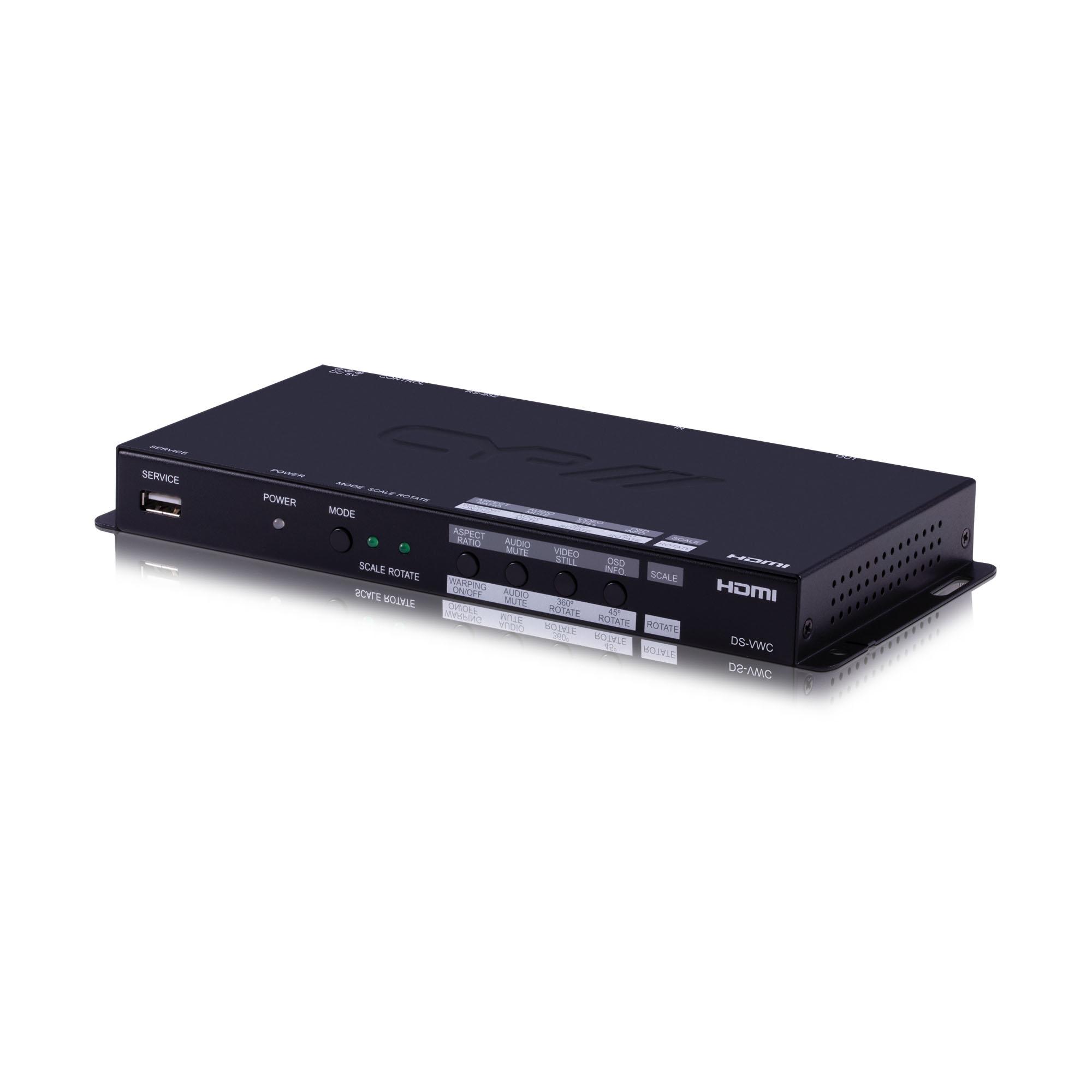 DS-VWC HDMI Video Wall Controller with screen warping and rotation software