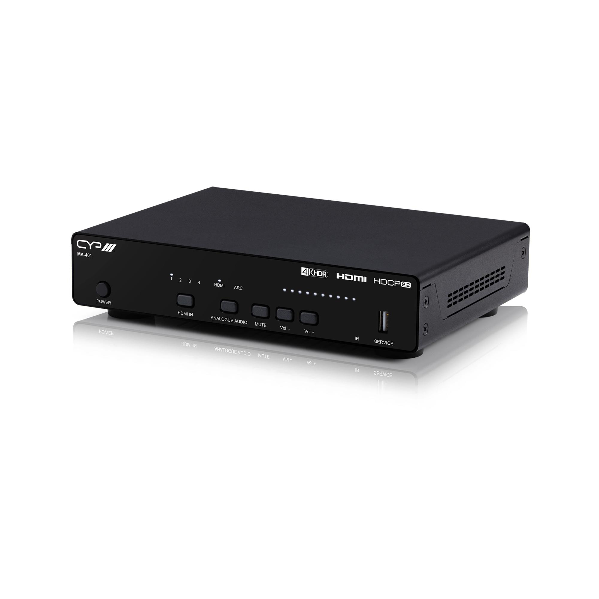 MA-401 UHD+ 4x1 HDMI Switcher AV Systems