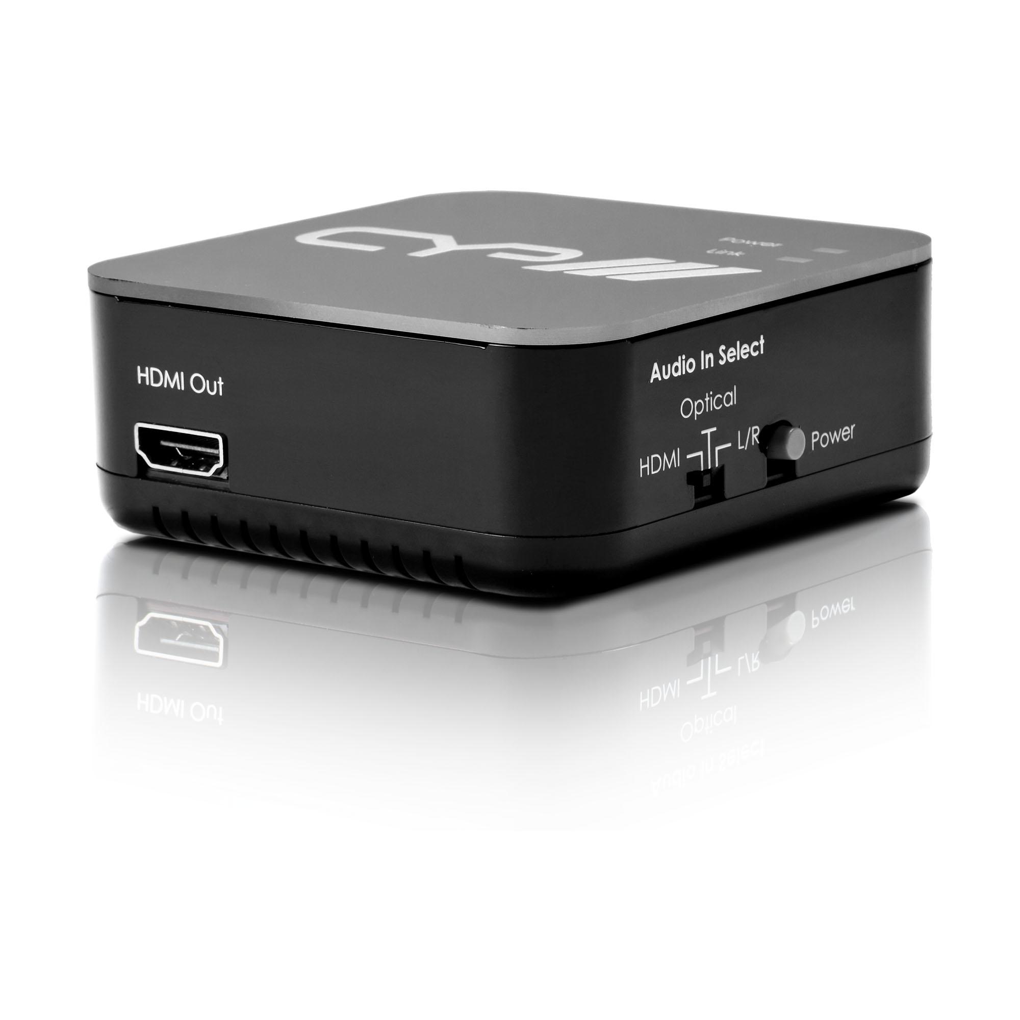AU-11CA HDMI Audio Embedder with built in Repeater