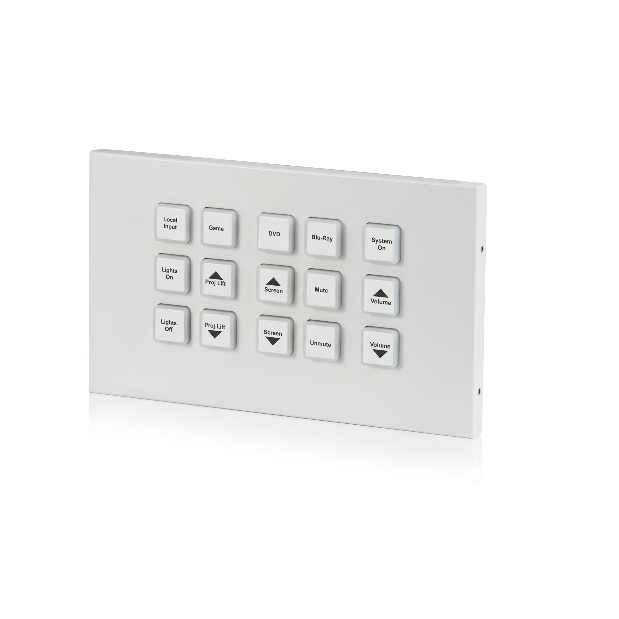 CR-KP1 15 Button Control Keypad - IP & Relay (2-gang)
