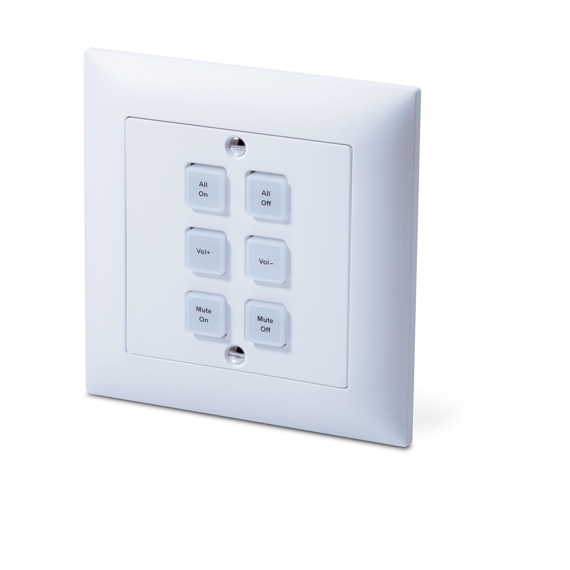 CR-KP3 9 Button Wall-mount Keypad Control System (EURO Single Gang)