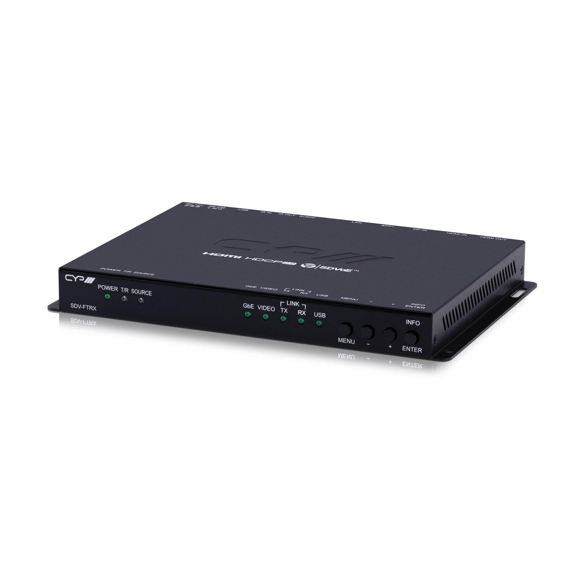 SDV-FTRX SDVoE 18Gbps HDMI over fiber Transceiver Extender (HDMI, HDCP2.2, HDMI2.0)