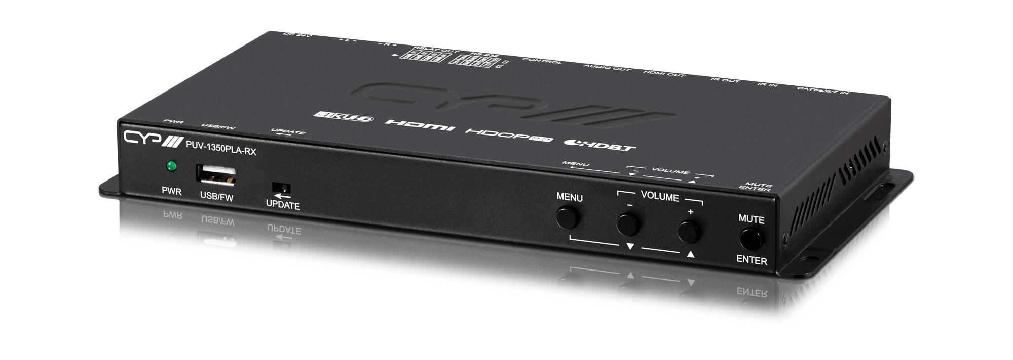 PUV-1350PLA-RX - UHD+ HDBaseT Receiver with Amplifier