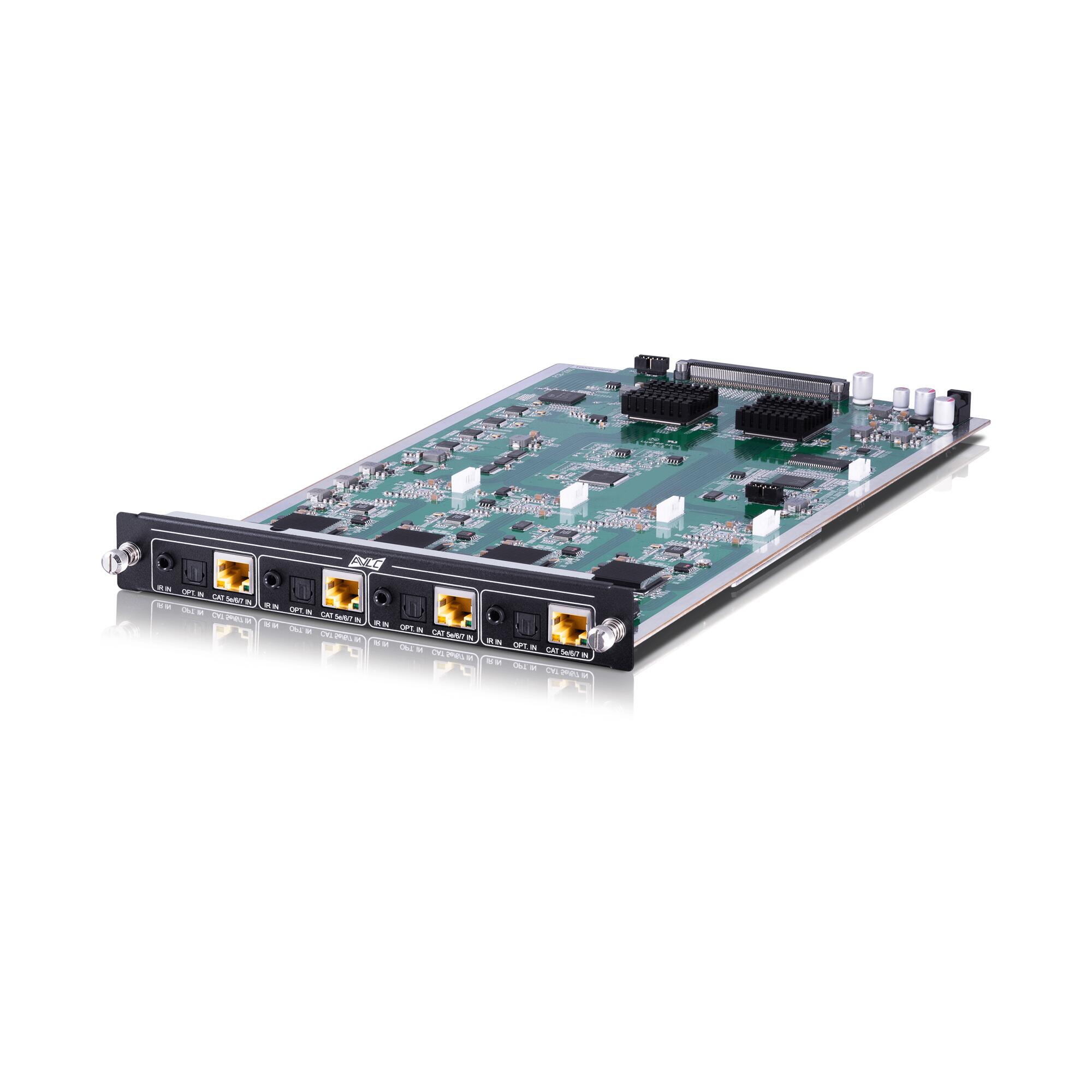 INX-2100-AVLC 4 Port HDBaseT 2.0 Output Receiver Card for the MODX-1616 - 4KHDR (Dolby Vision) AVLC, HDCP 2.2, 100m (70m 4K)