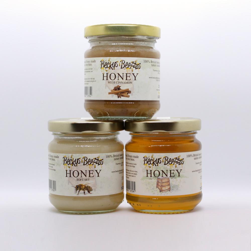 8oz Jars of Honey 3