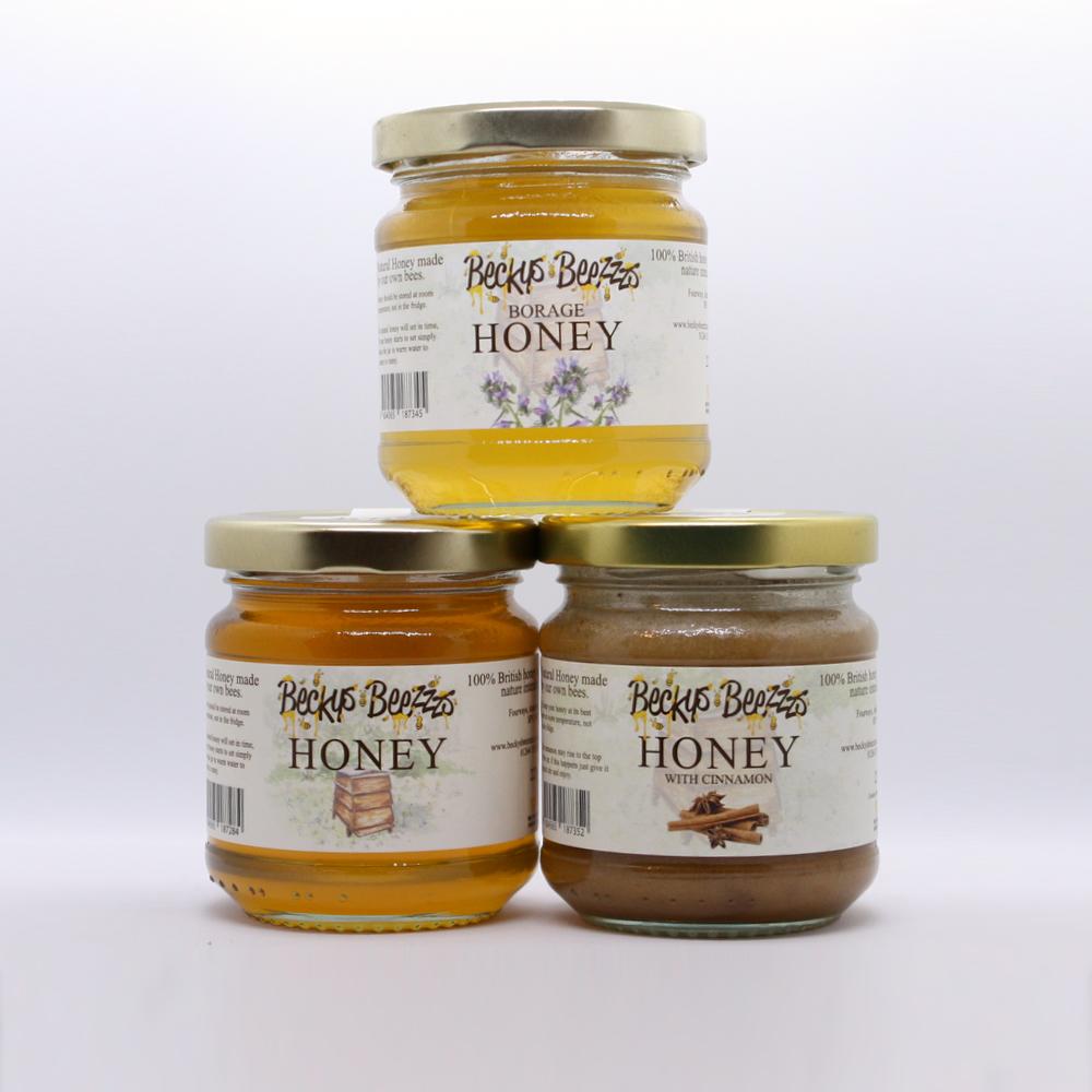 8oz Jars of Honey 4