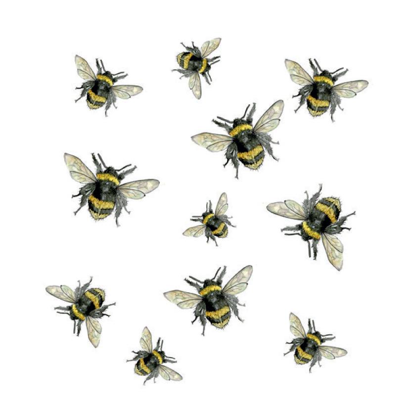 Bumblebee Gathering Card