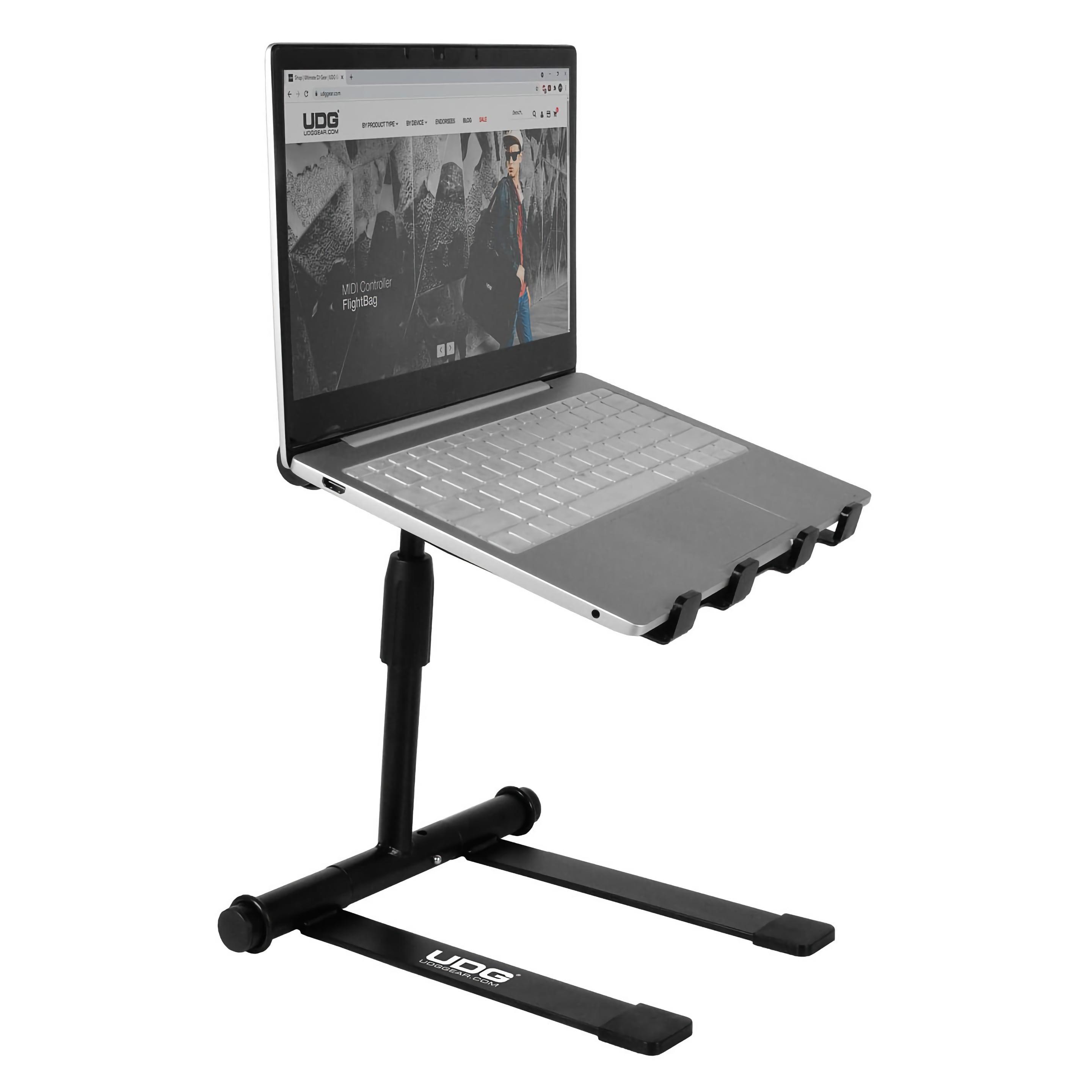 UDG Ultimate Height Adjustable Laptop Stand Black 9