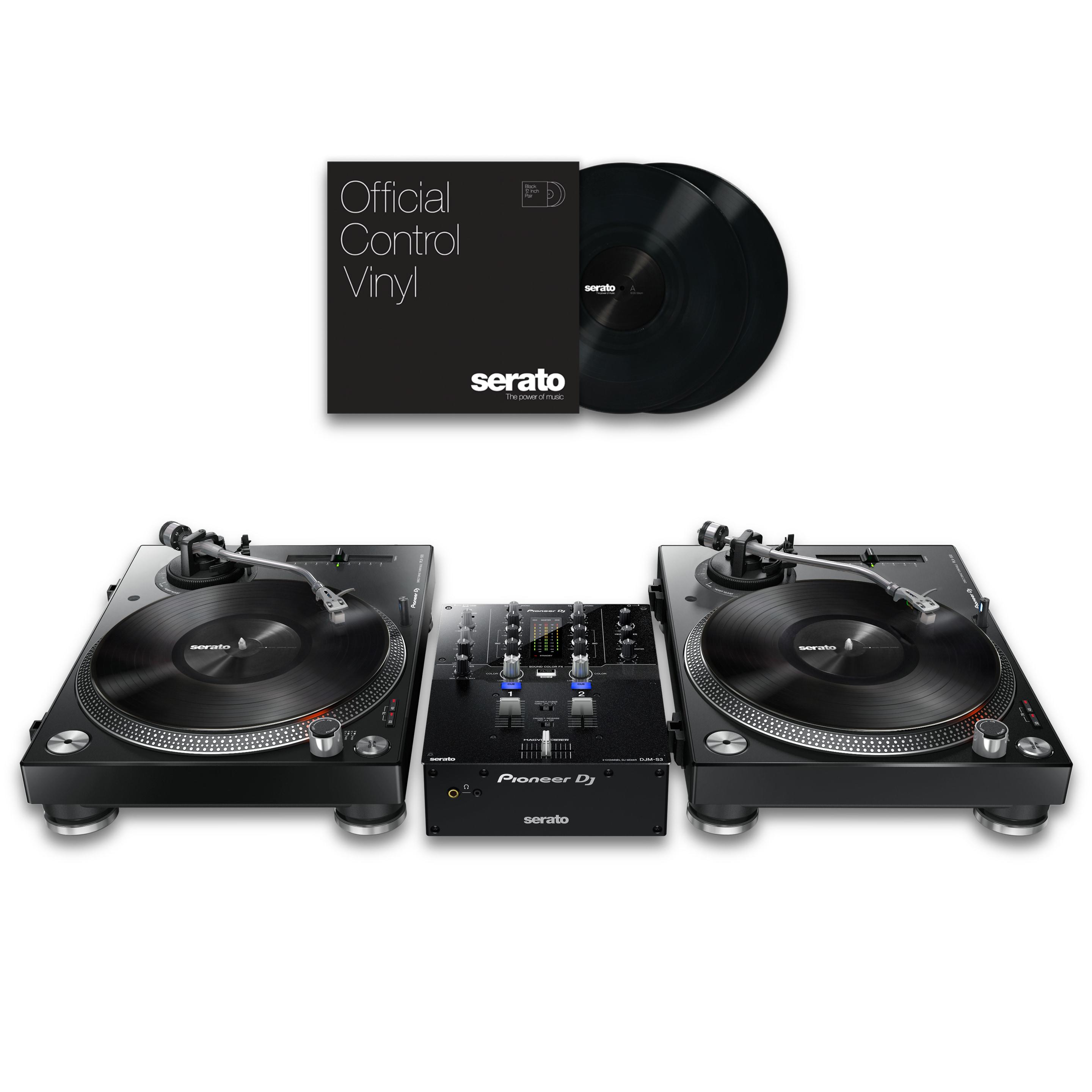 Pioneer DJ PLX-500 & DJM-S3 Package