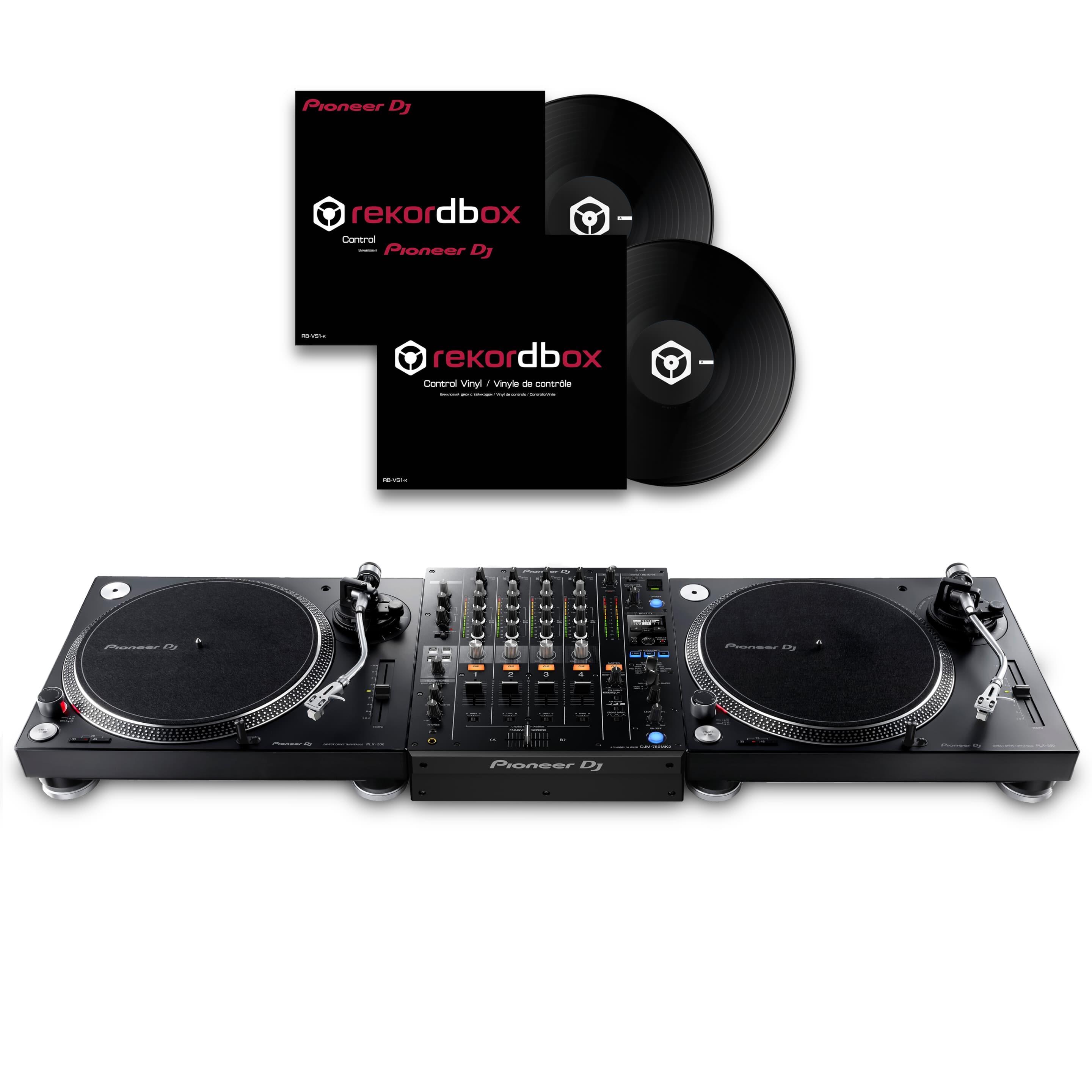 Pioneer DJ PLX-500 & DJM-750MK2 Set