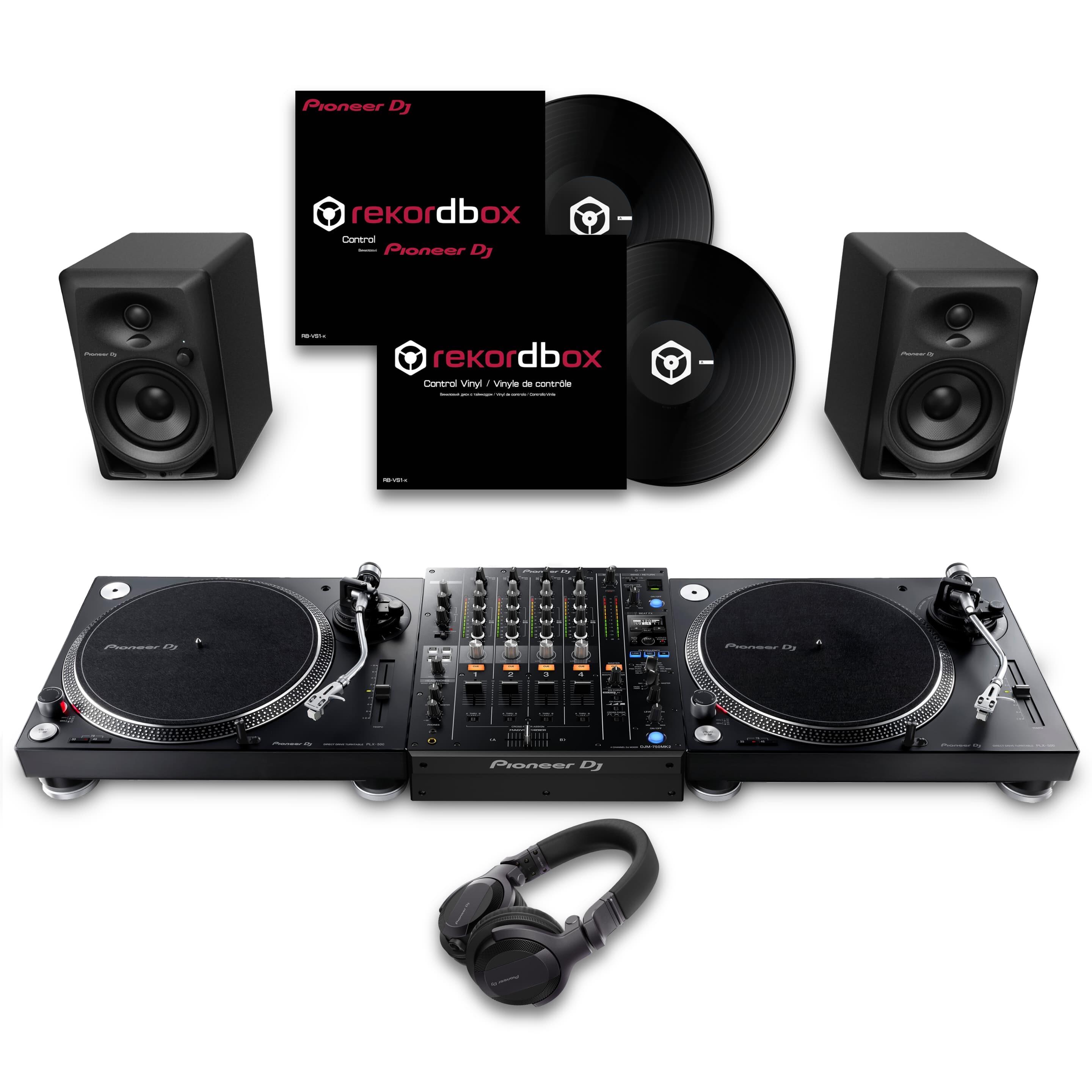 Pioneer DJ PLX-500 & DJM-750MK2 Bundle