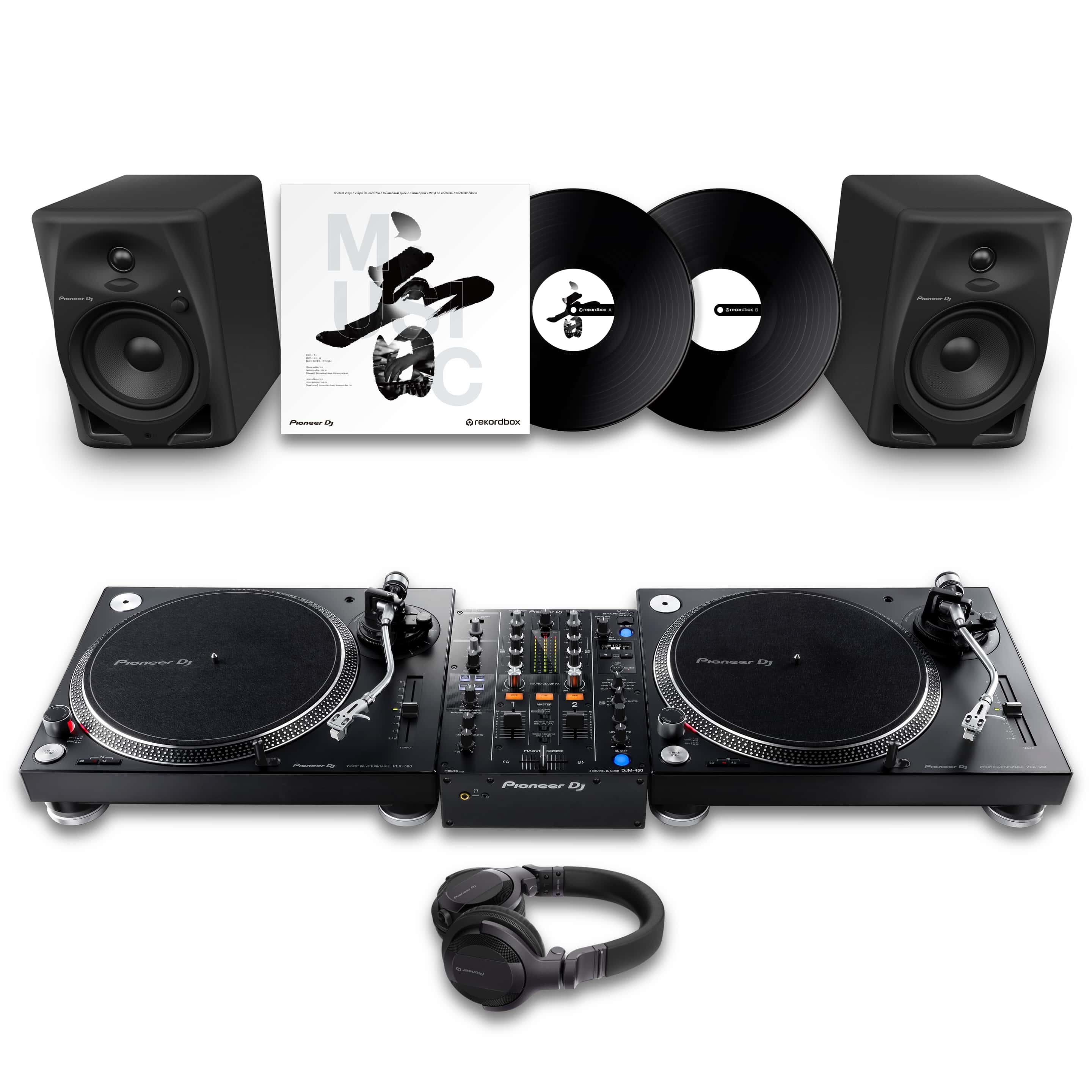 Pioneer DJ PLX-500 & DJM-450 Bundle