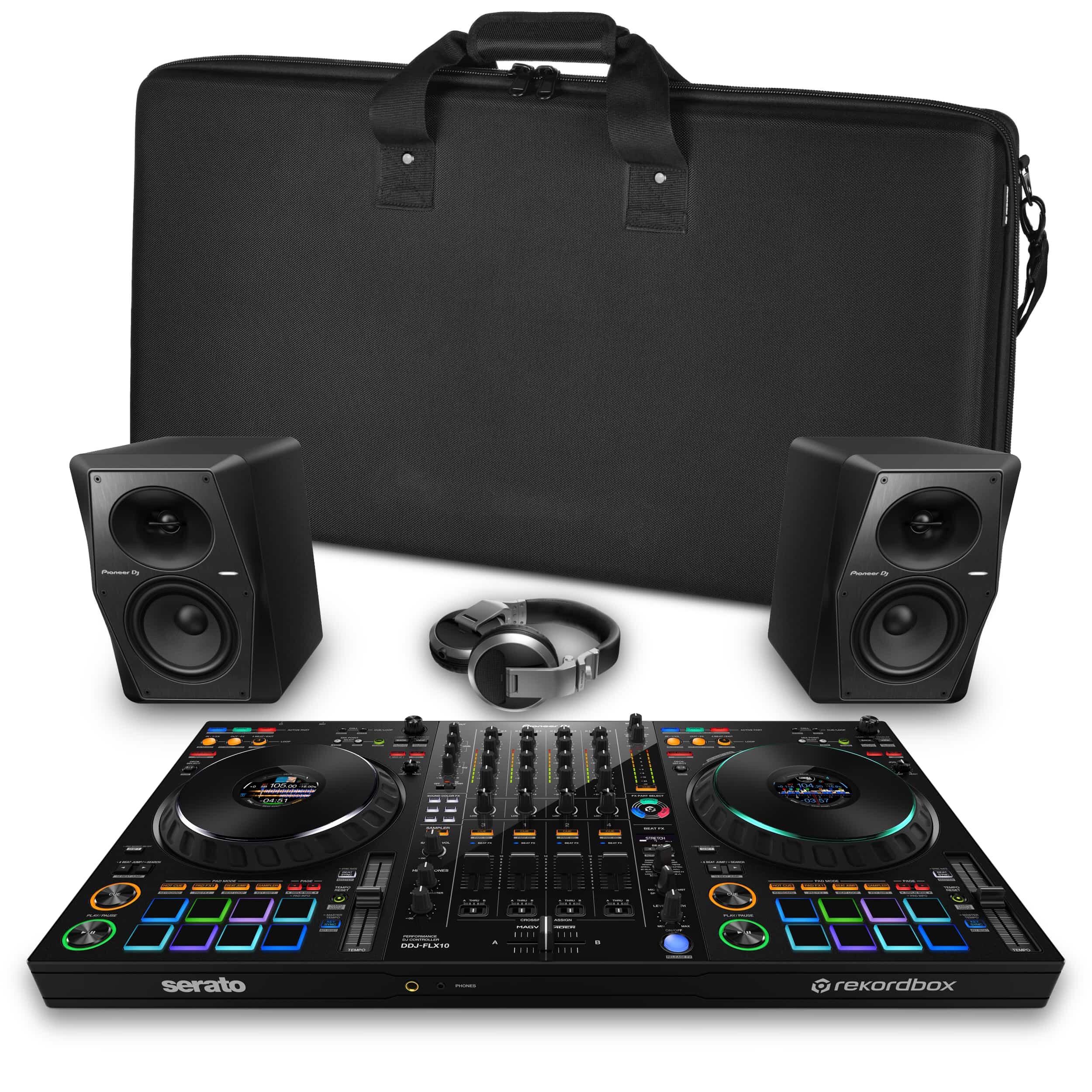 Pioneer DJ DDJ-FLX10 Professional 4-Channel DJ Controller