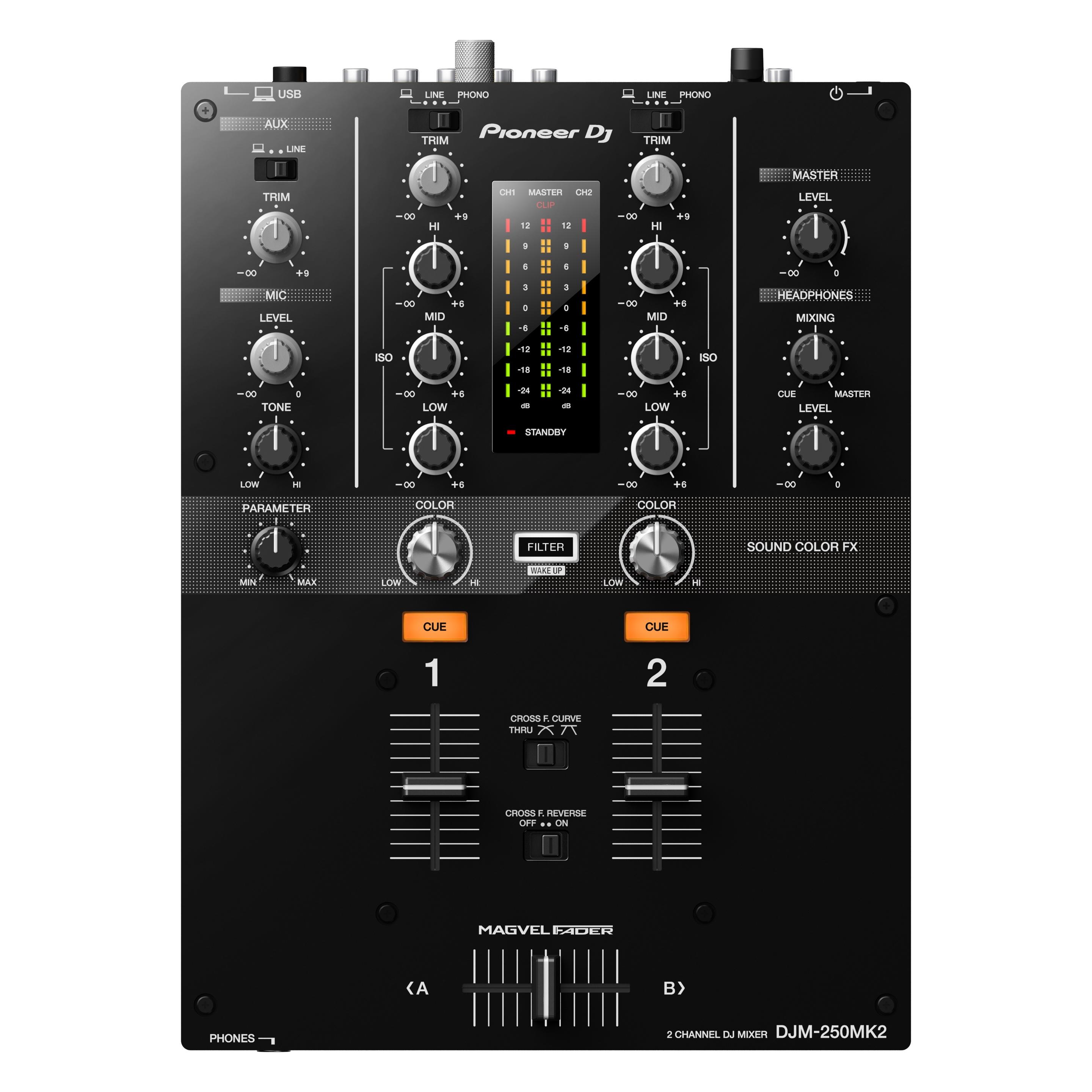Pioneer DJ DJM250 Mk2 Top