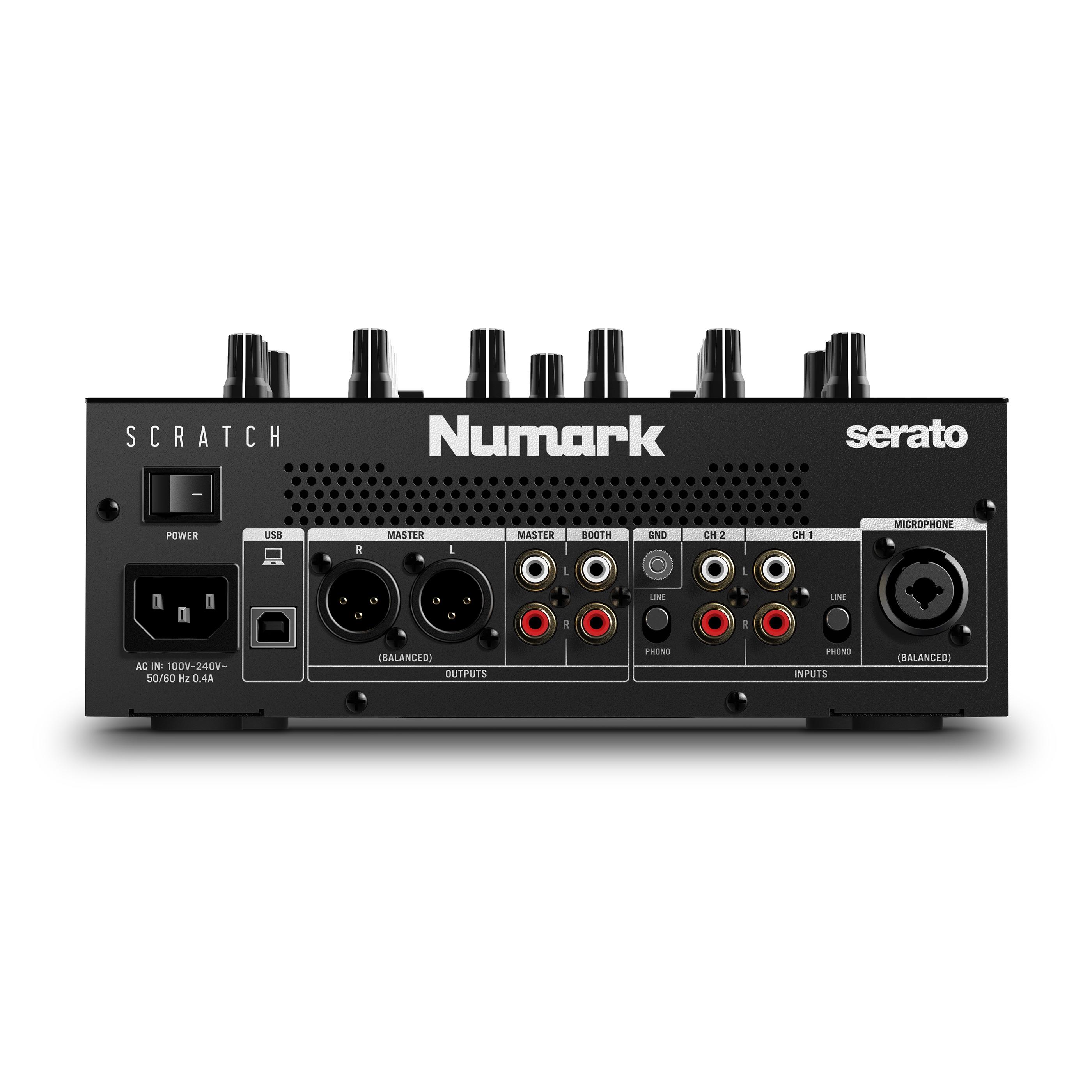 Numark Scratch Rear