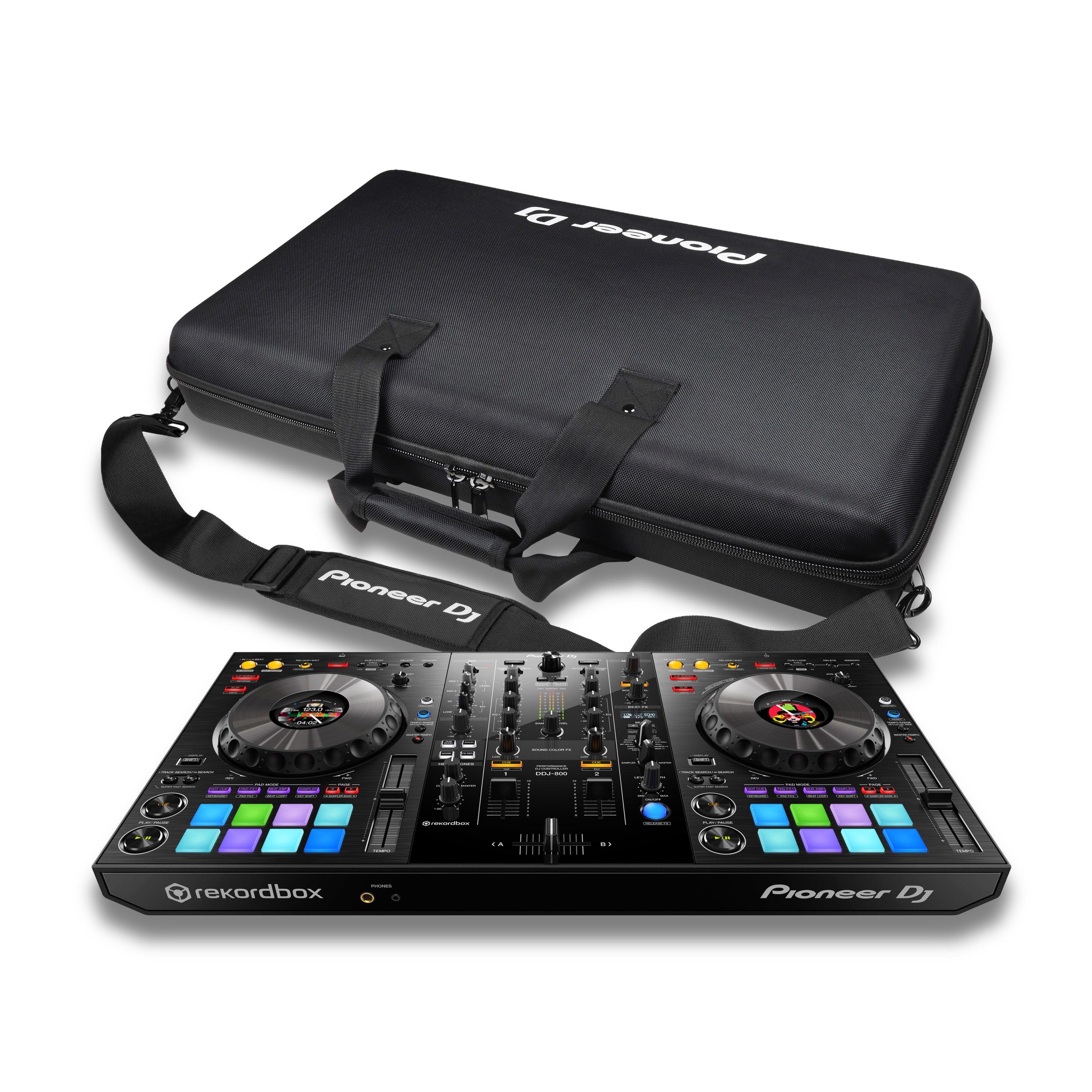 Pioneer DJ DDJ-800 & DJC-800 Package