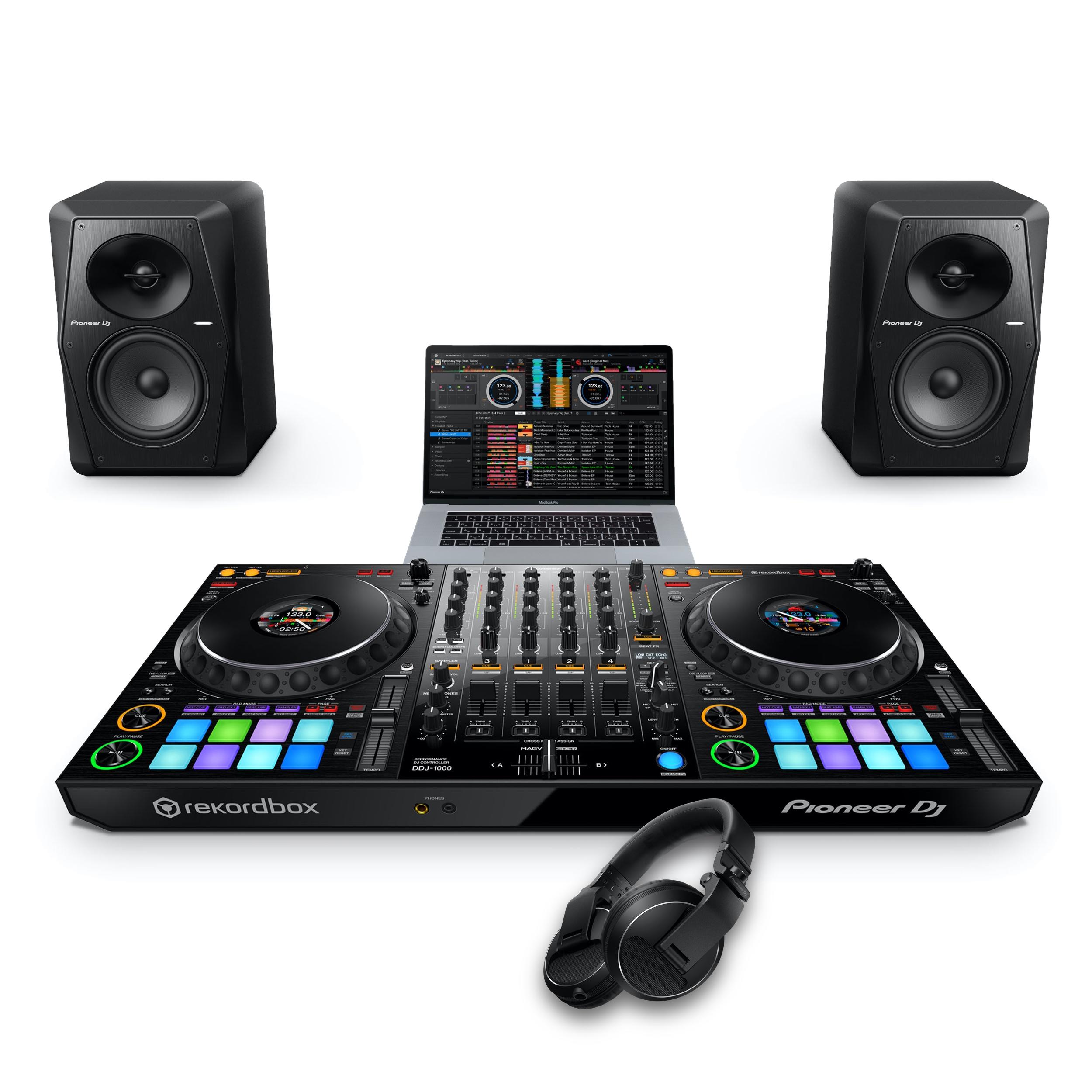 Pioneer DJ DDJ-1000 & VM-50 Bundle