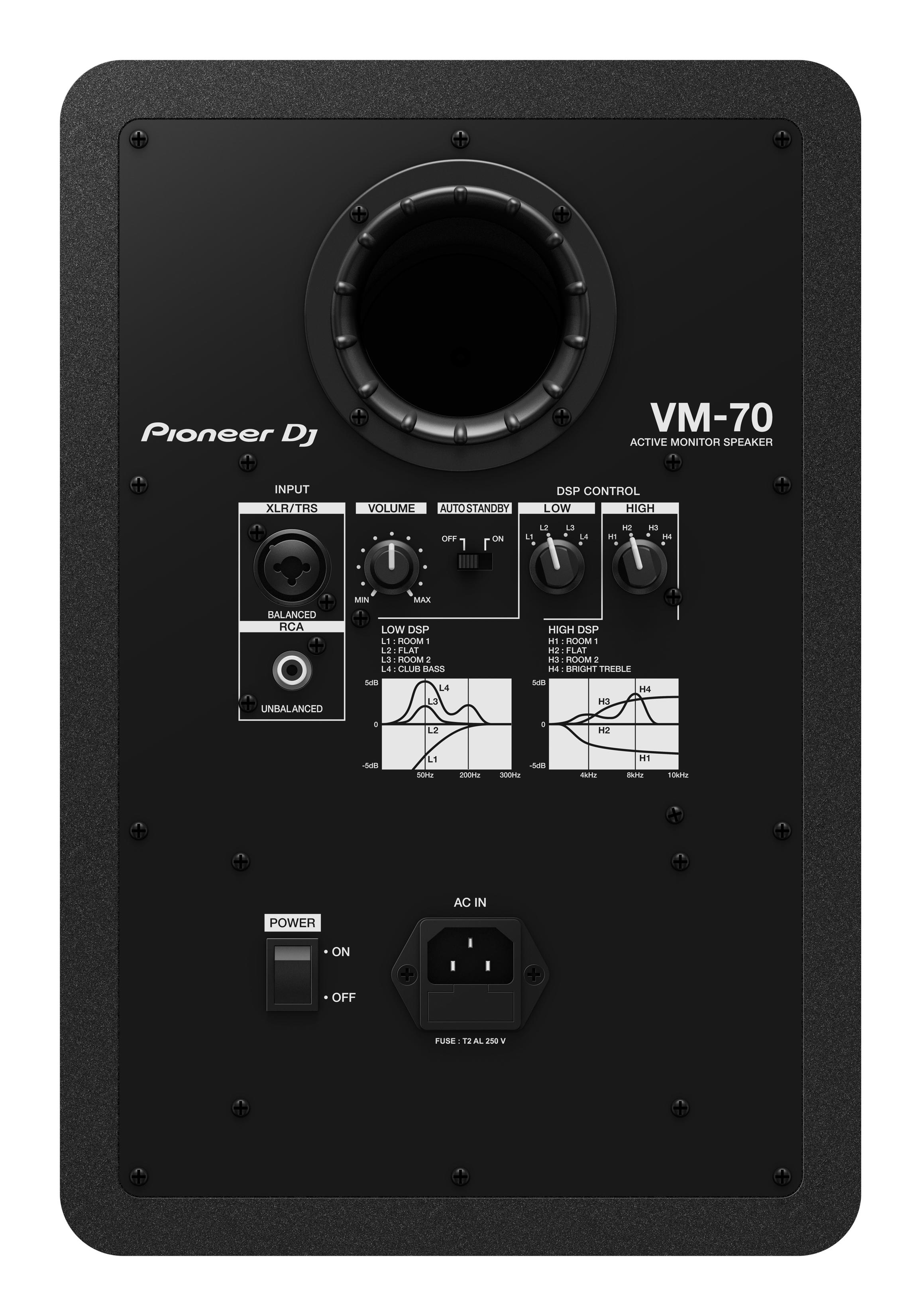Pioneer DJ VM-70 rear