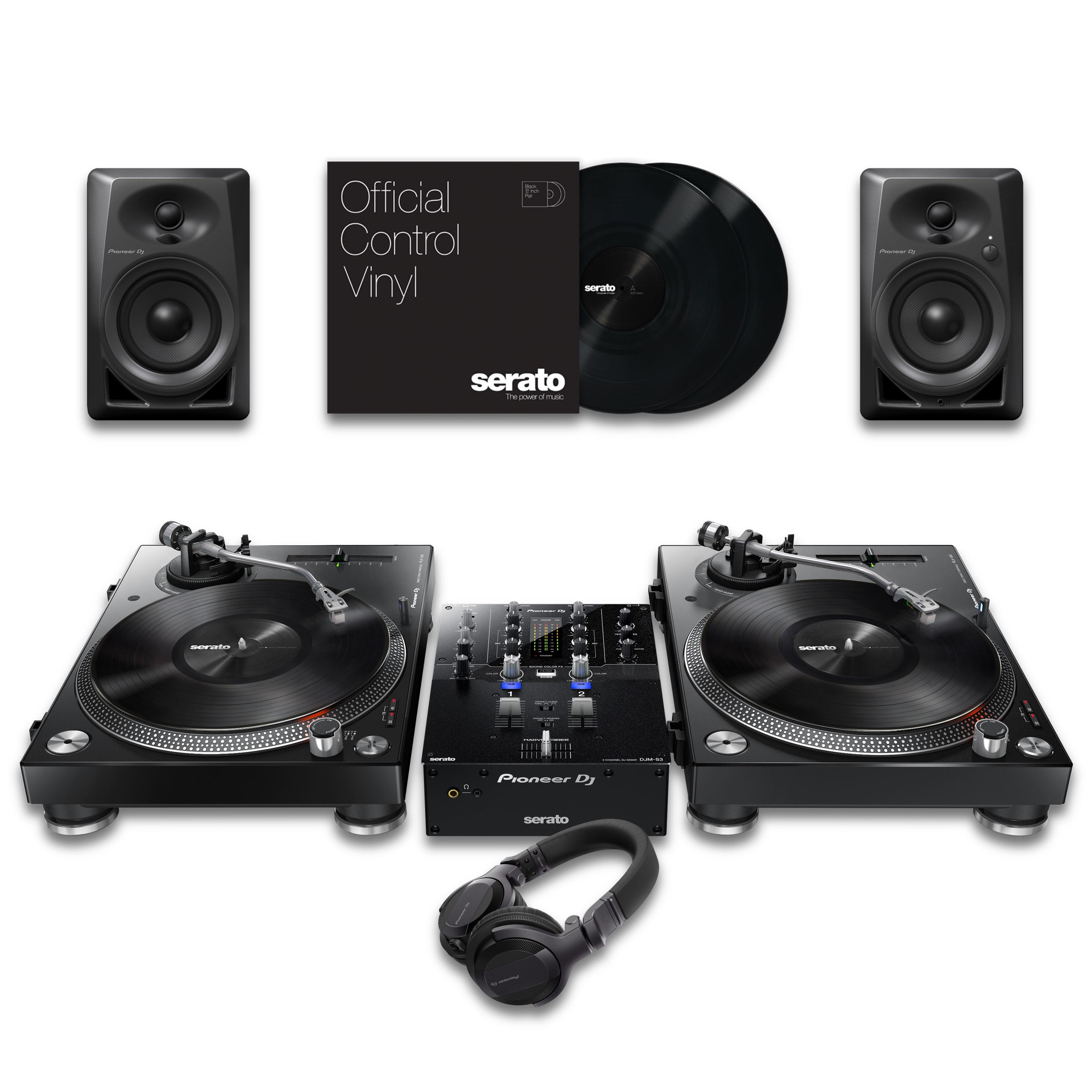Pioneer DJ PLX-500 & DJM-S3 Bundle
