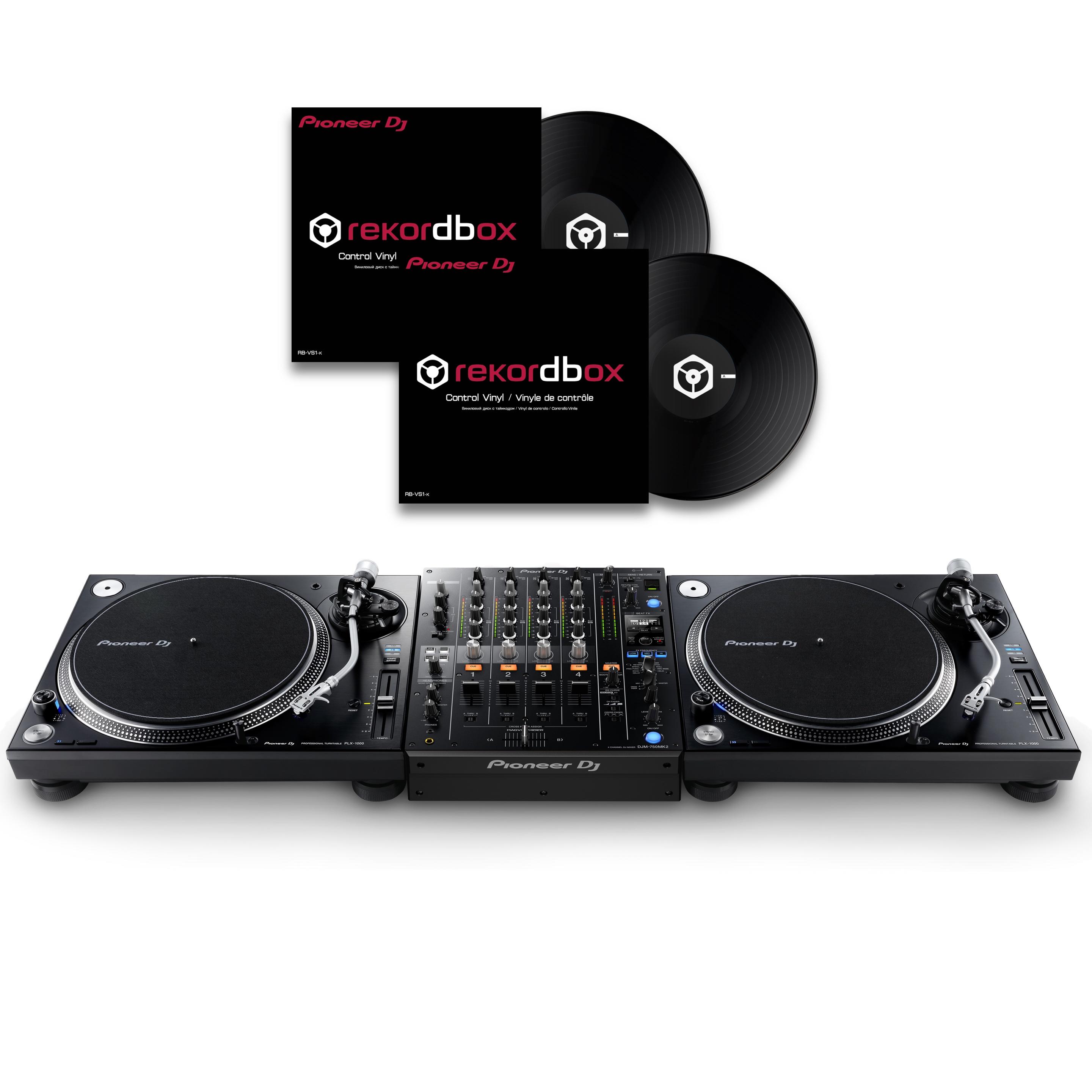 Pioneer DJ PLX1000 & DJM750 mk2 Set