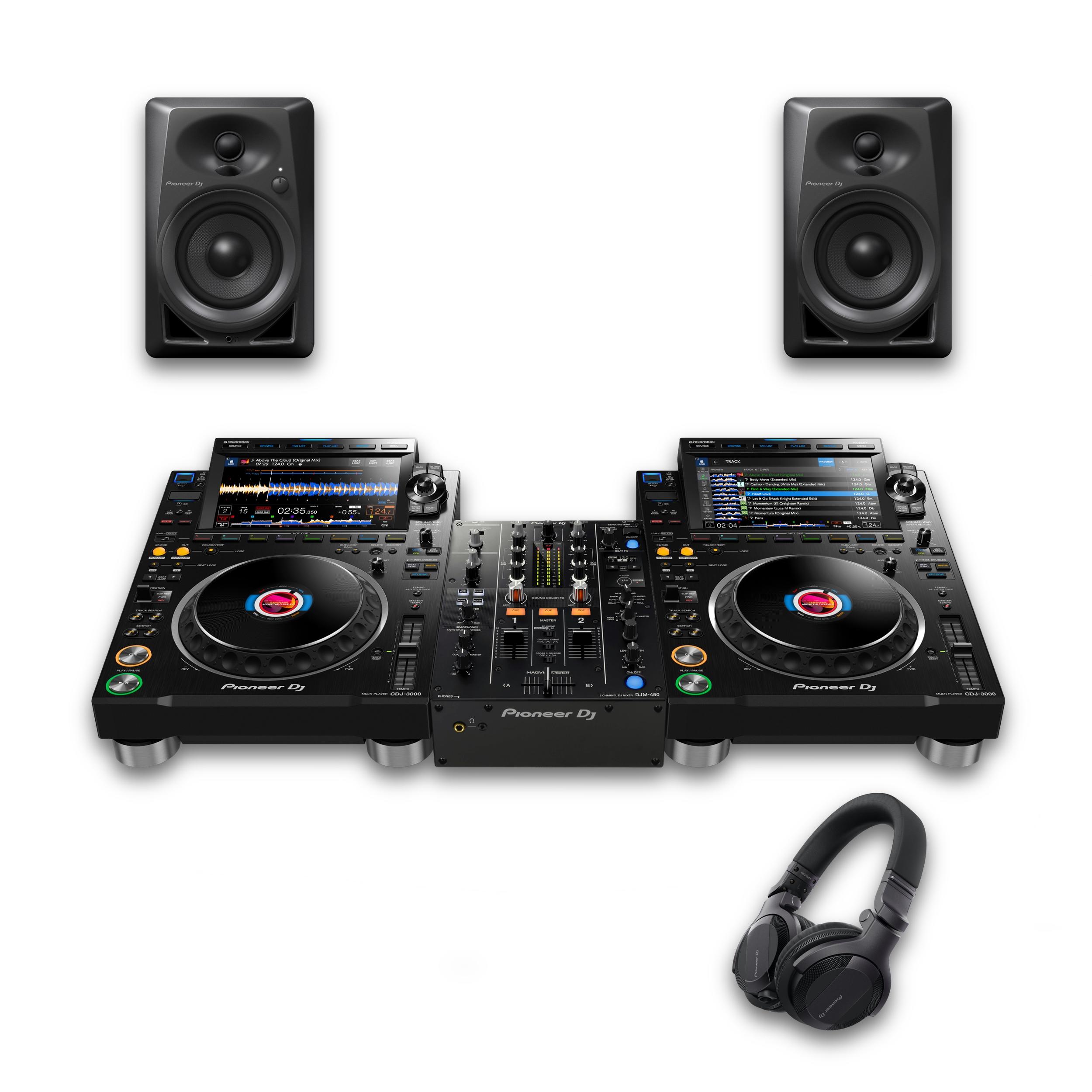 CDJ-3000 & DJM-750MK2 VM-80 Bundle