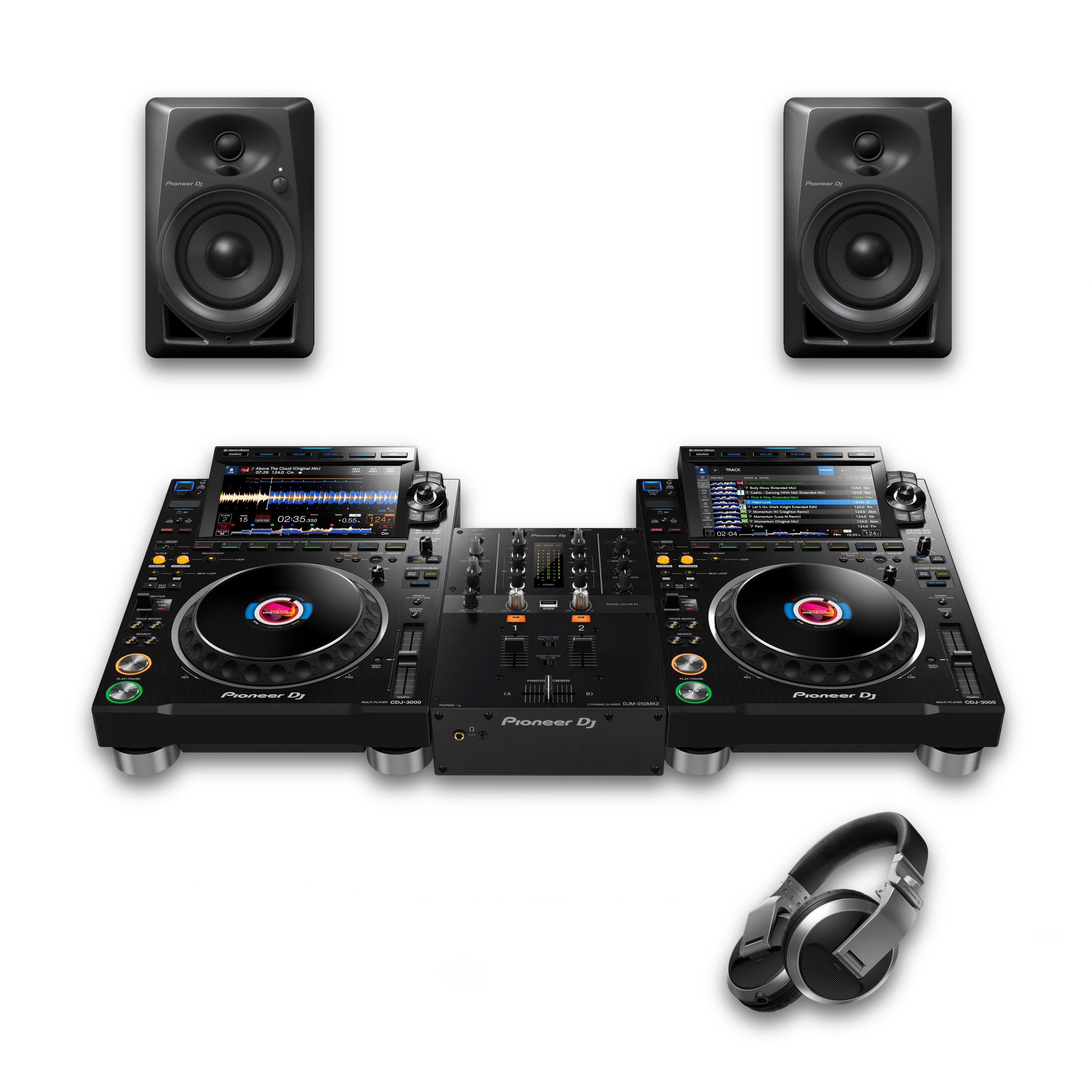 Pioneer DJ CDJ-3000 & DJM-250MK2 Bundle