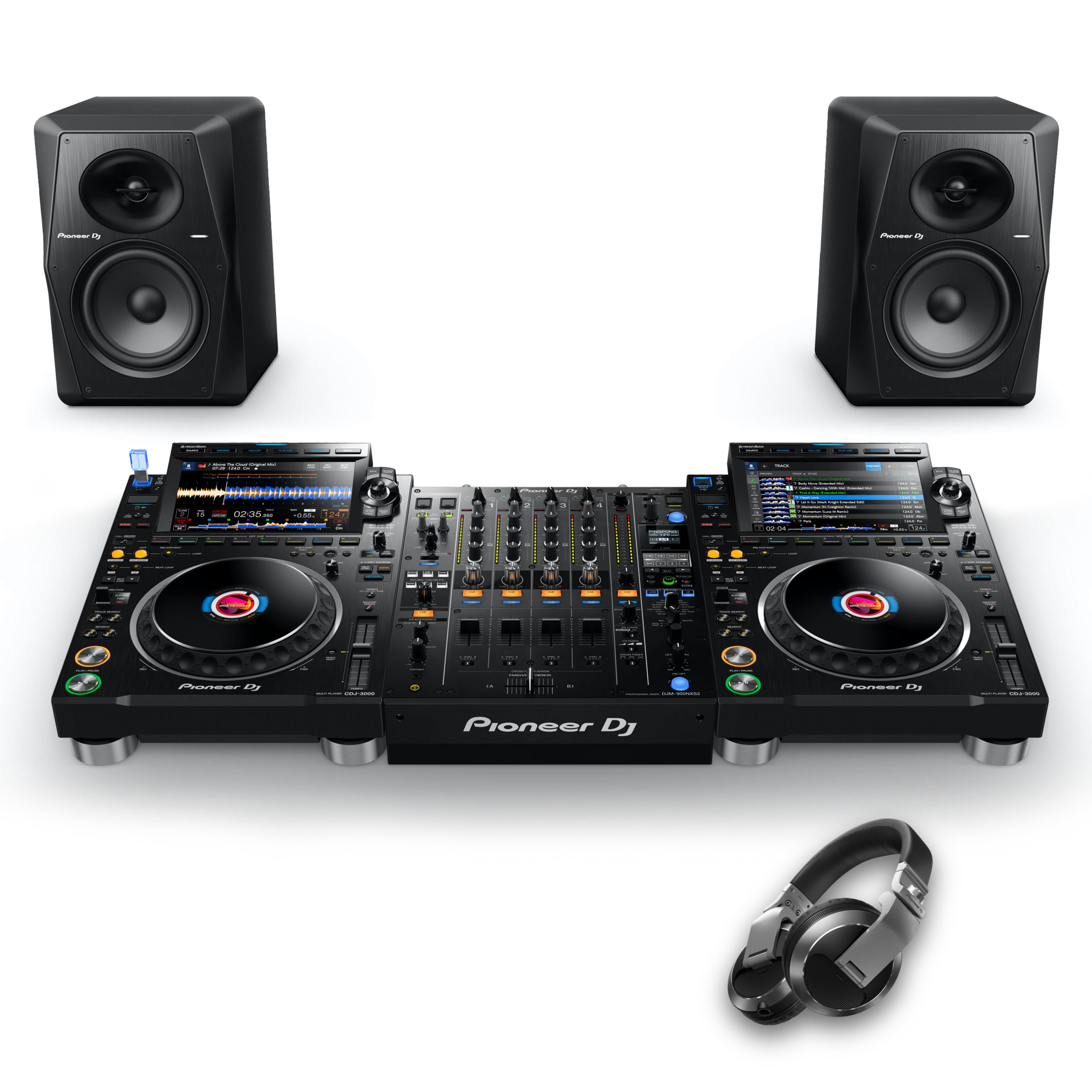 Pioneer DJ CDJ-3000 & DJM-900NXS2 VM-70 Bundle