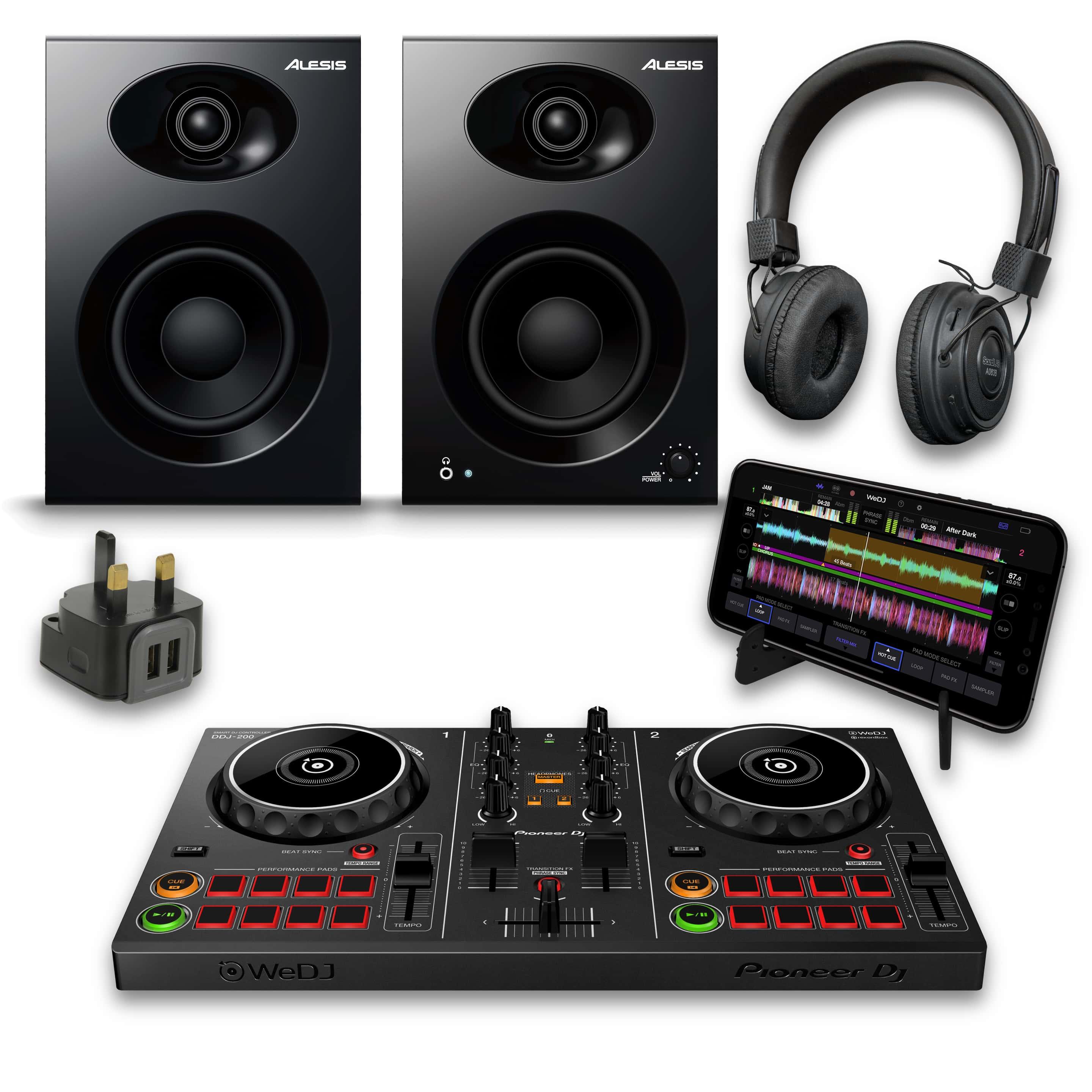 Pioneer DJ DDJ-200 & Elevate 4 DJ Bundle