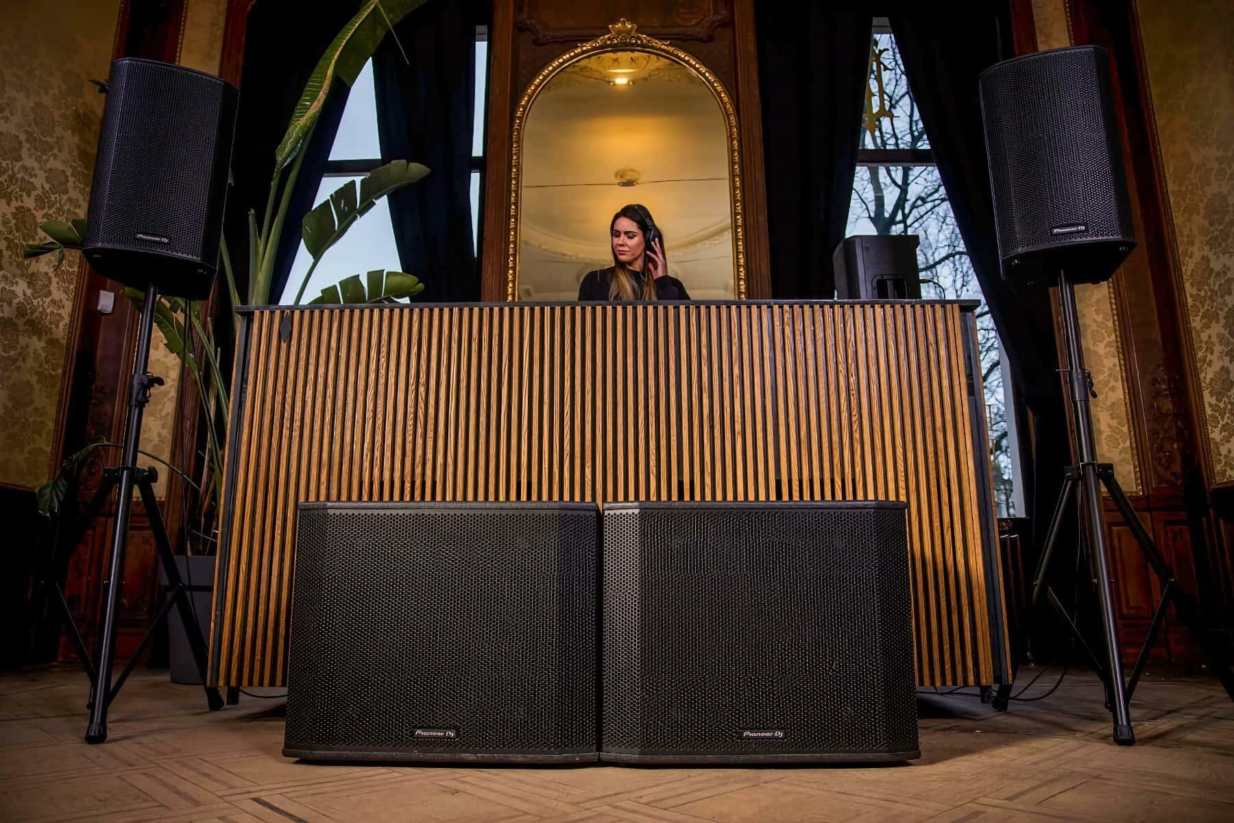 Pioneer DJ XPRS1152S Professional Subwoofers with Tops
