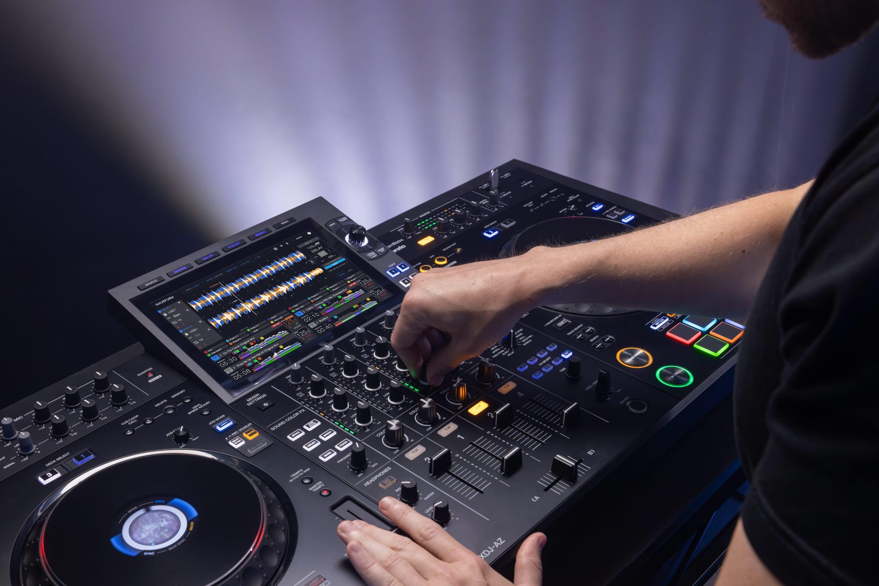 AlphaTheta XDJ-AZ professional all-in-one DJ system lifestyle image 2