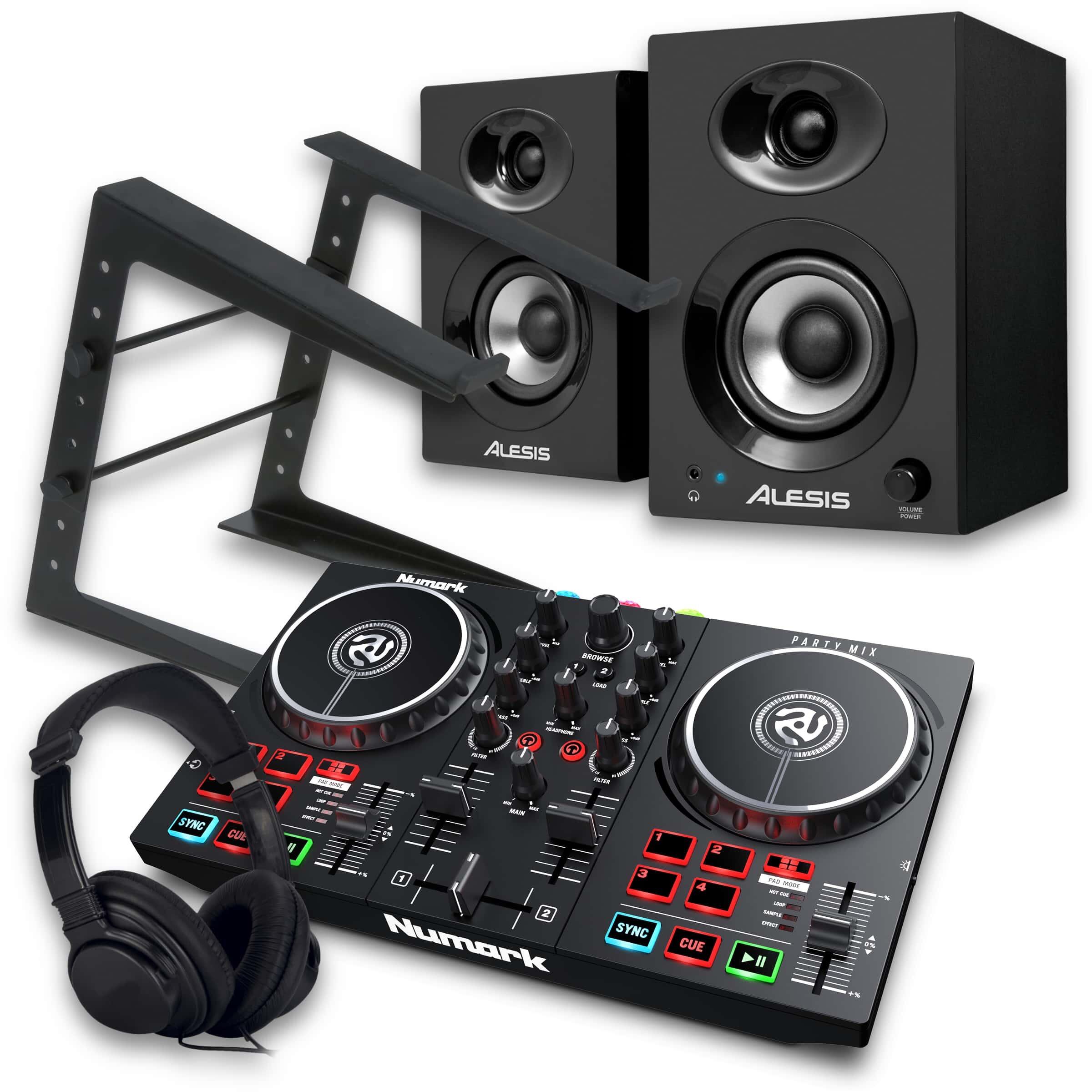 Numark Party Mix II & Elevate 3 MKII Bundle