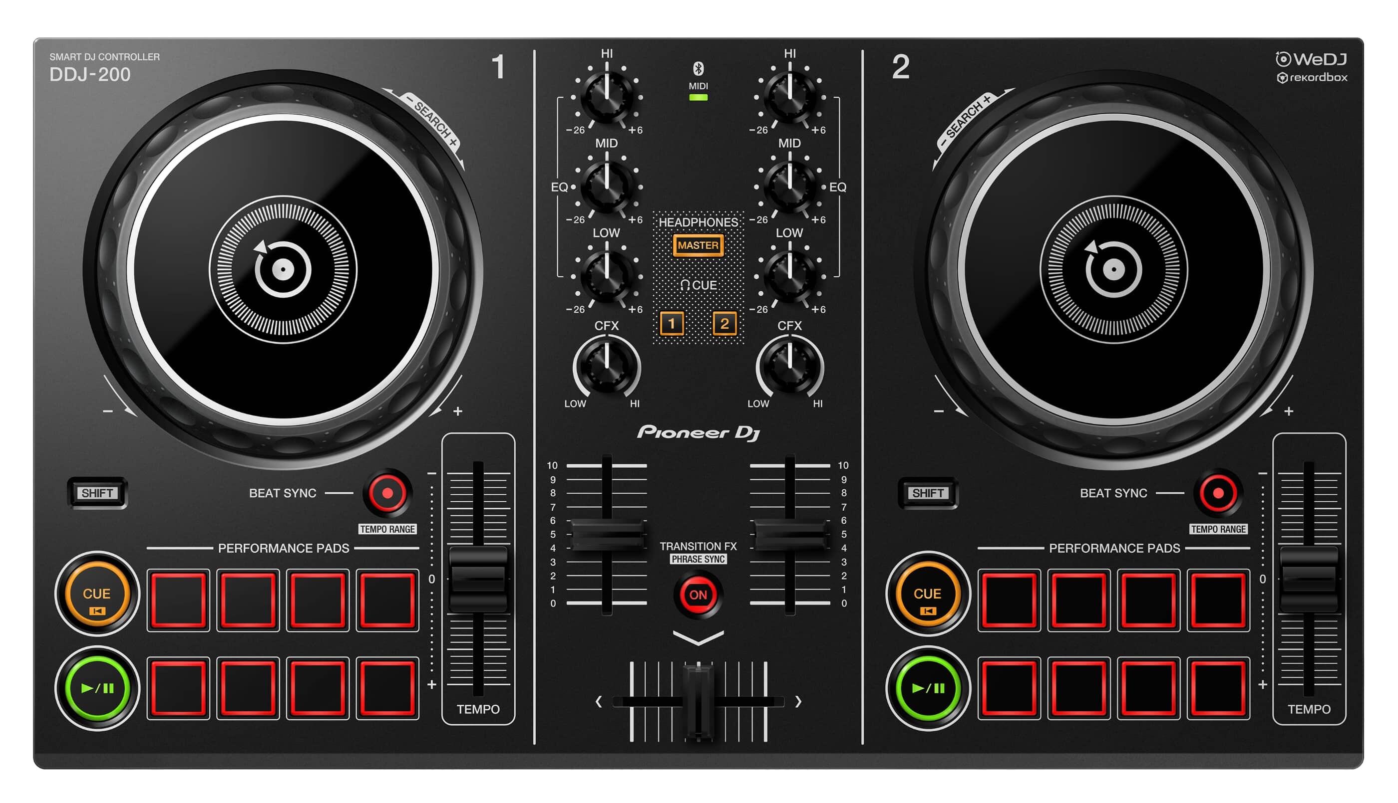 Pioneer DJ DDJ-200 top